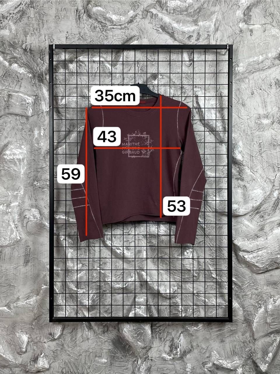 Marithe + Francois Girbaud M+ Francois Girbaud Rare Avant Garde Contrast Stitch Y2K Top Size S / US 4 / IT 40 - 8 Thumbnail