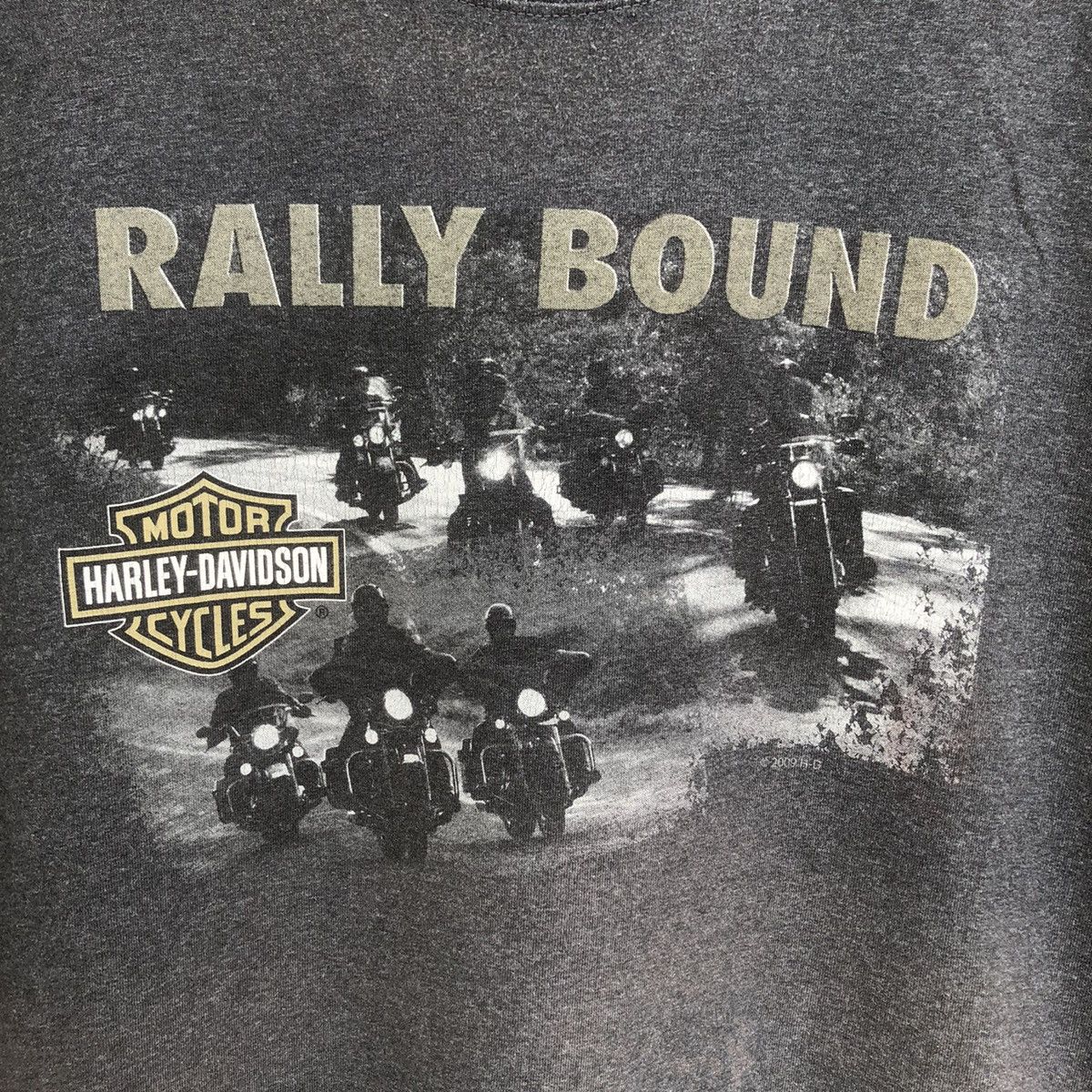 Harley Davidson × Vintage 09’ Rally Bound Beartooth HD Sleeveless Shirt Size US XXL / EU 58 / 5 - 2 Thumbnail
