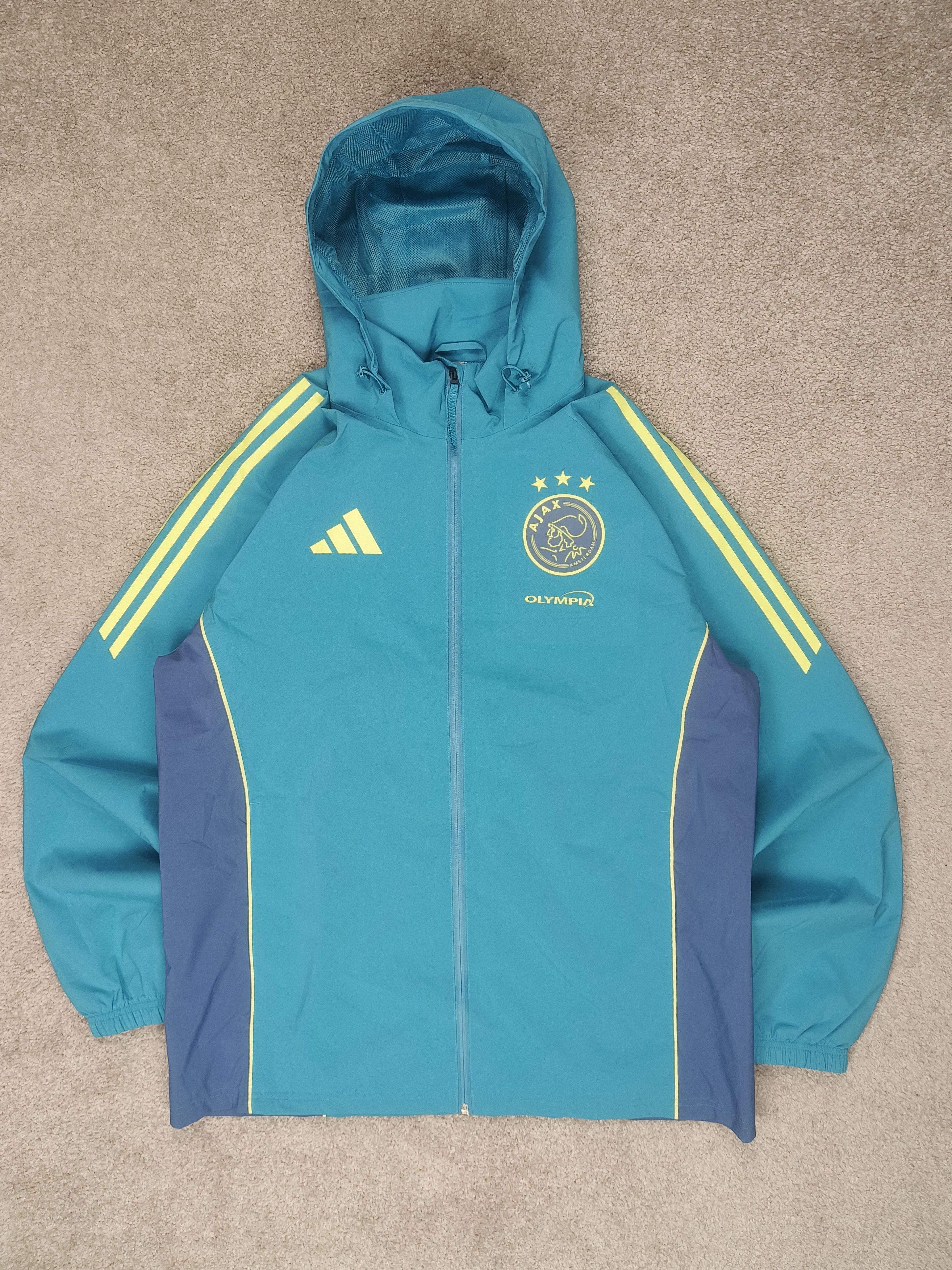 Adidas Adidas Ajax Amsterdam Dutch Football Eredivisie Jacket Size US L / EU 52-54 / 3 - 1 Thumbnail