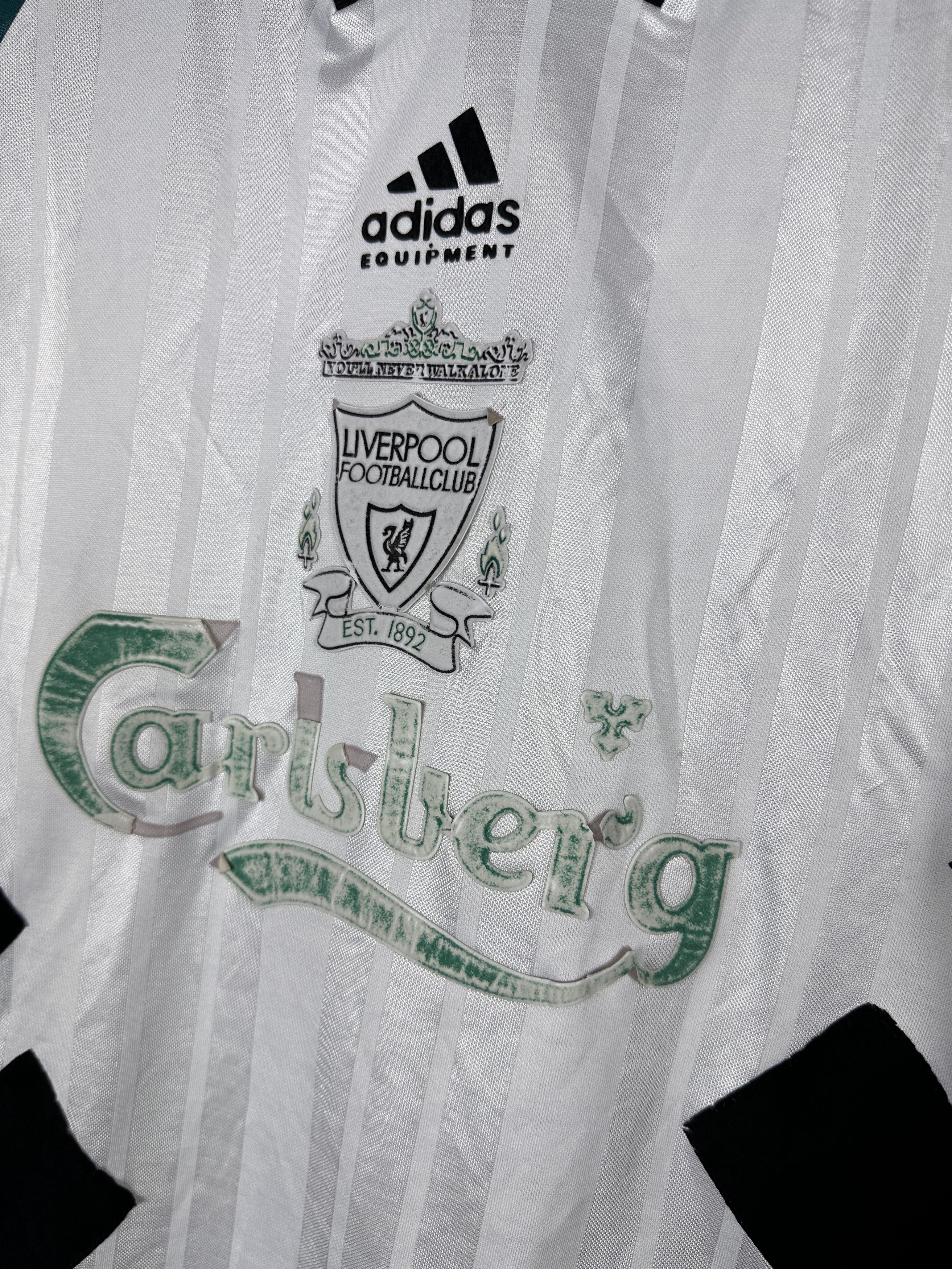 Adidas Vintage Adidas Equpment Liverpool 1993 football tee Size US M / EU 48-50 / 2 - 4 Thumbnail