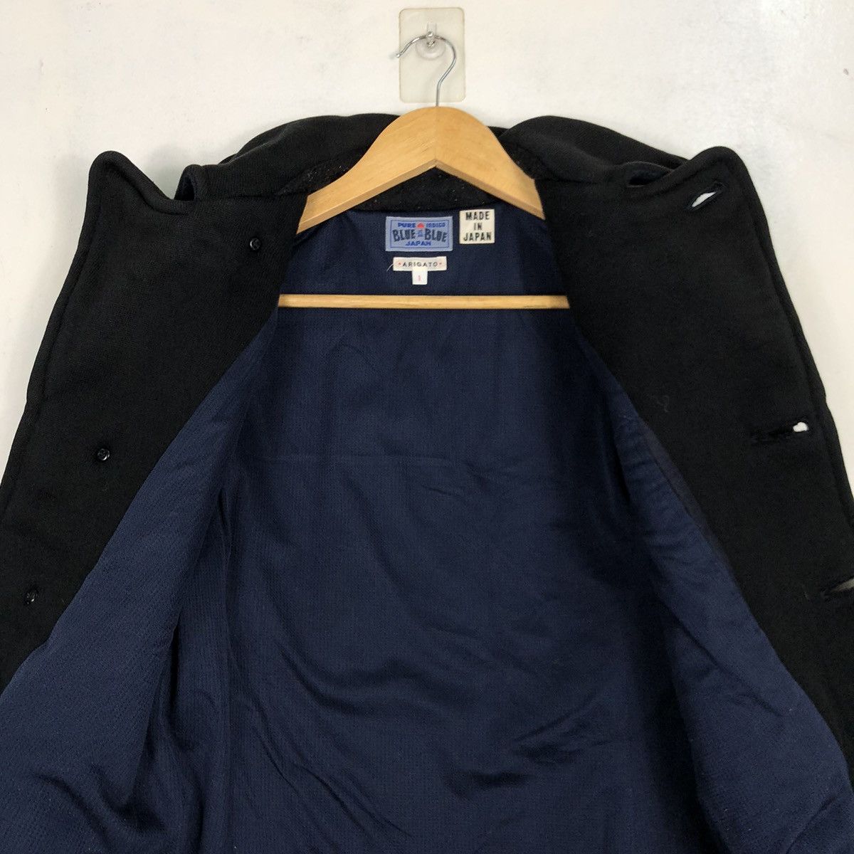 Blue Blue Japan × Other Blue Blue Arigato Woolen Jacket Size S / US 4 / IT 40 - 12 Thumbnail