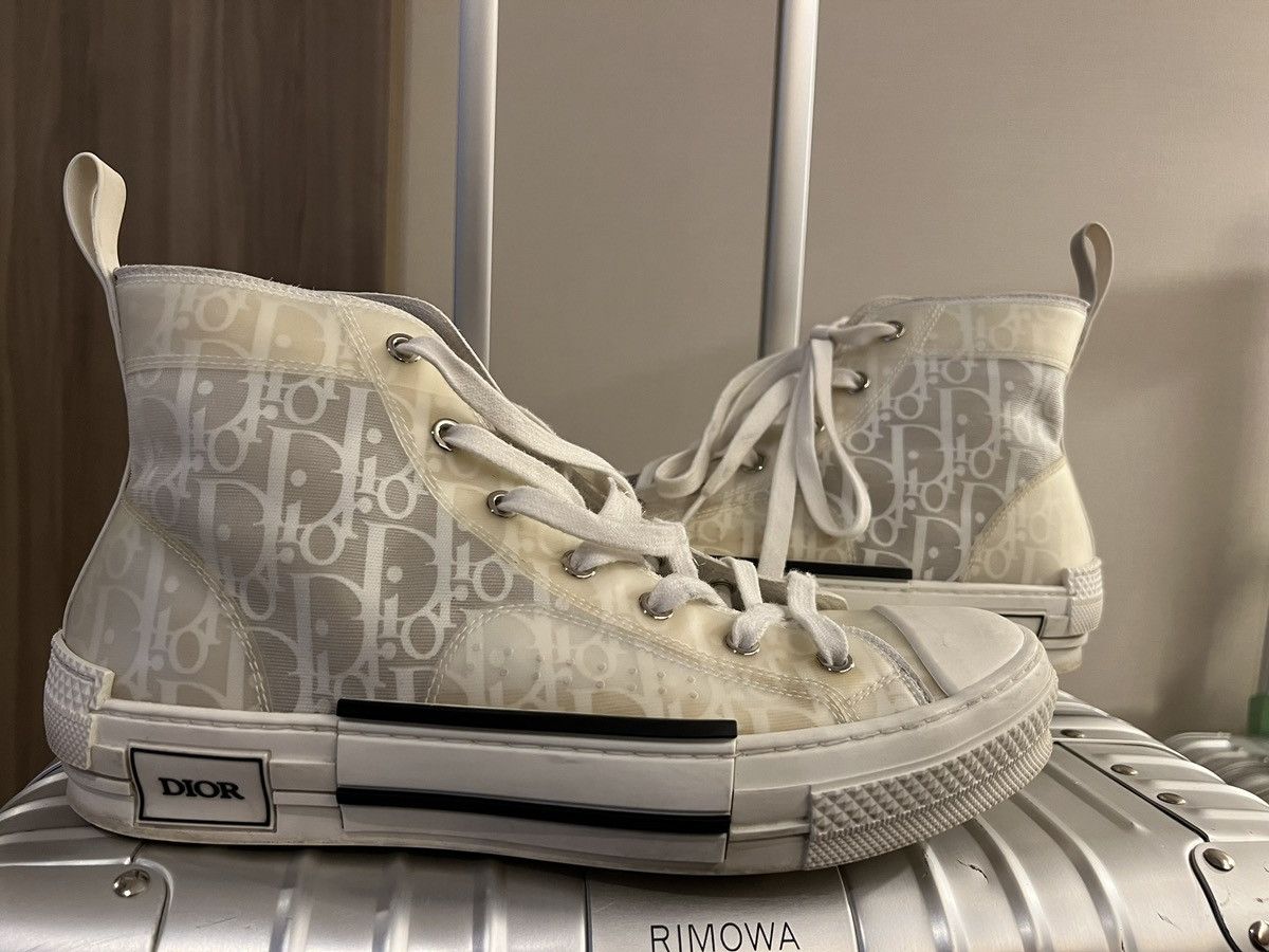 Dior Christian Dior B23 High Triple White Size US 7 / EU 40 - 1 Thumbnail