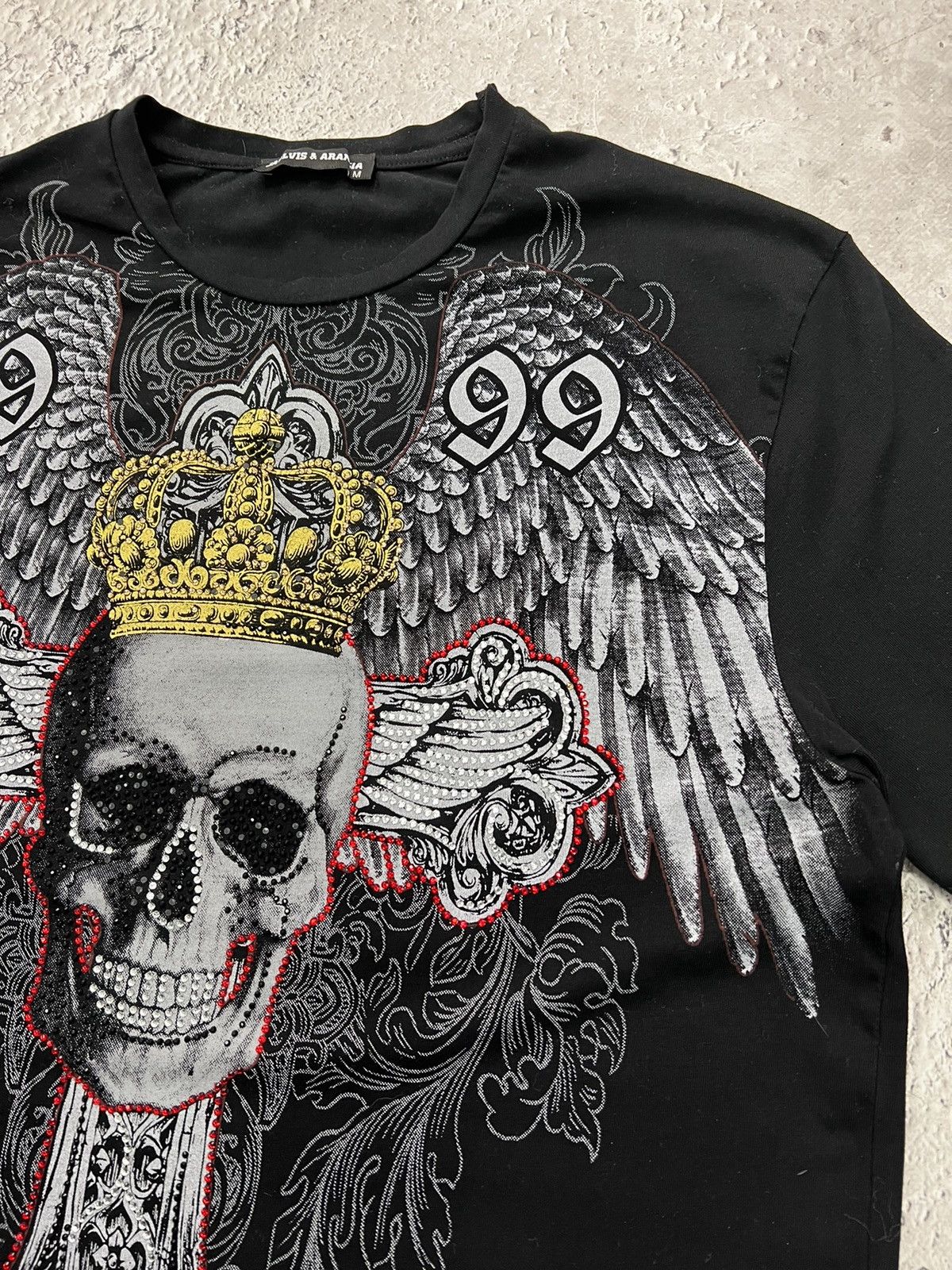 Affliction × Vintage Vintage Original Affliction T-Shirt Live Fast Series Size US M / EU 48-50 / 2 - 6 Thumbnail