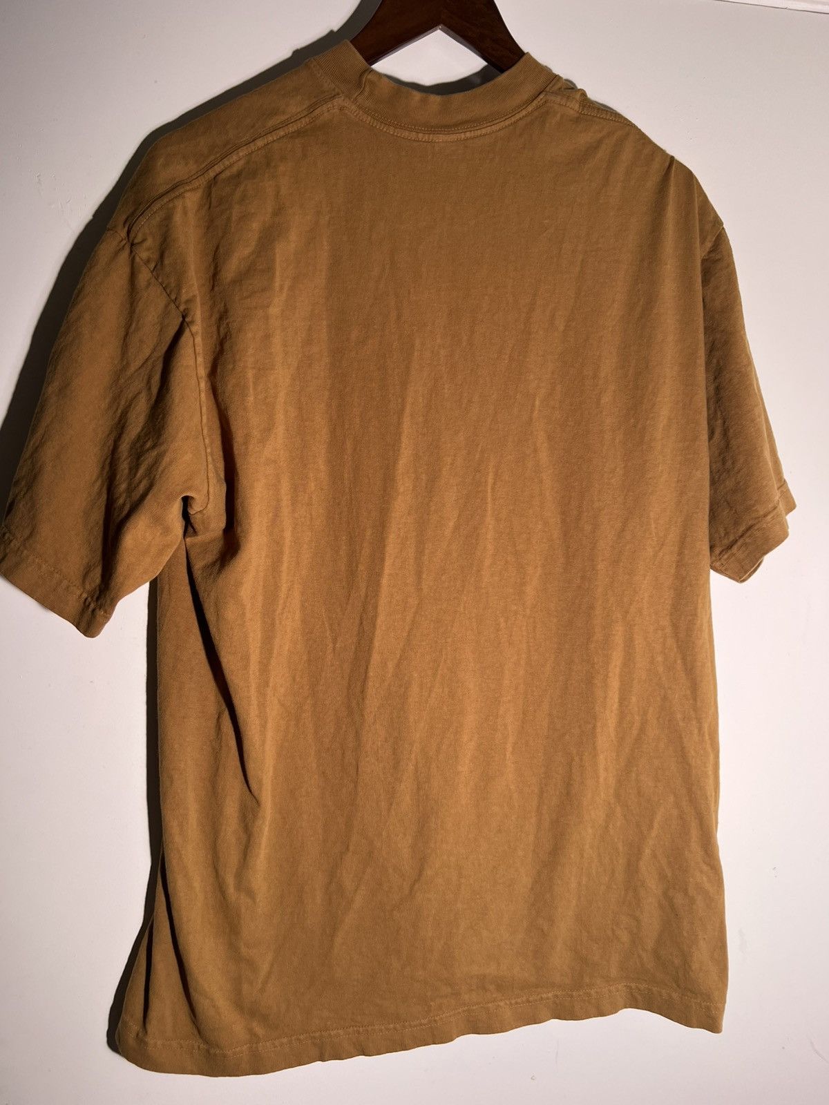 Vintage Modern Hippie Cartoon Puff Print Streetwear Retro Tan Shirt Size US XL / EU 56 / 4 - 2 Thumbnail
