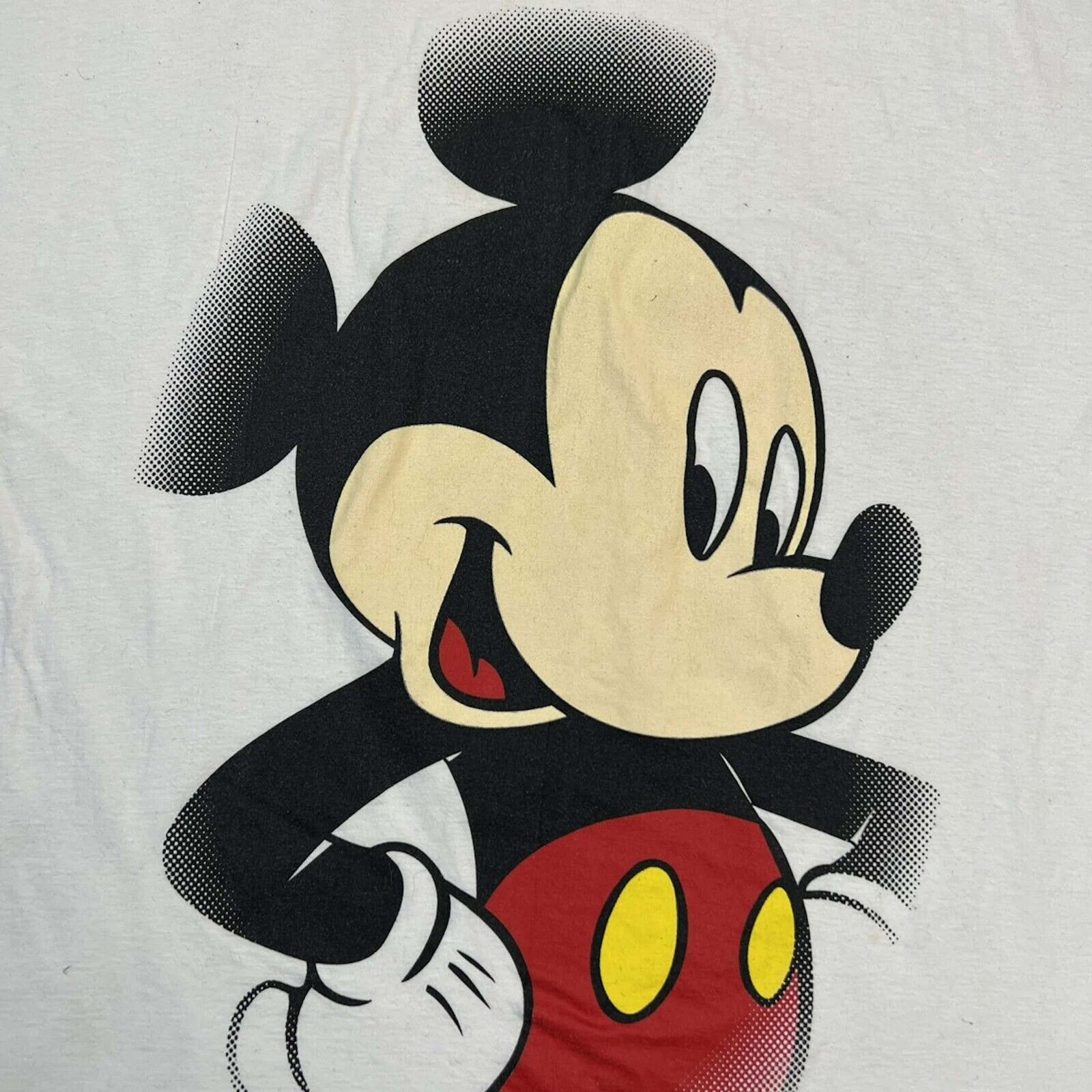 Disney × Mickey Mouse × Vintage Vintage 90s Mickey Mouse T Shirt Disney Short Sleeve Tee Size US L / EU 52-54 / 3 - 2 Thumbnail