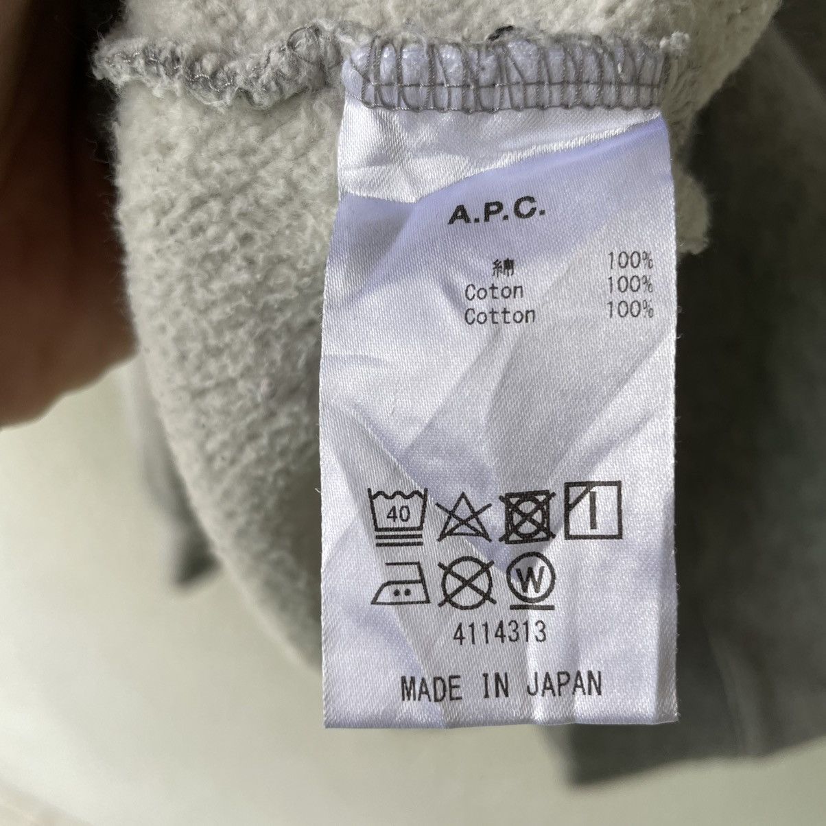 A.P.C. A.P.C crewneck Size US S / EU 44-46 / 1 - 5 Thumbnail