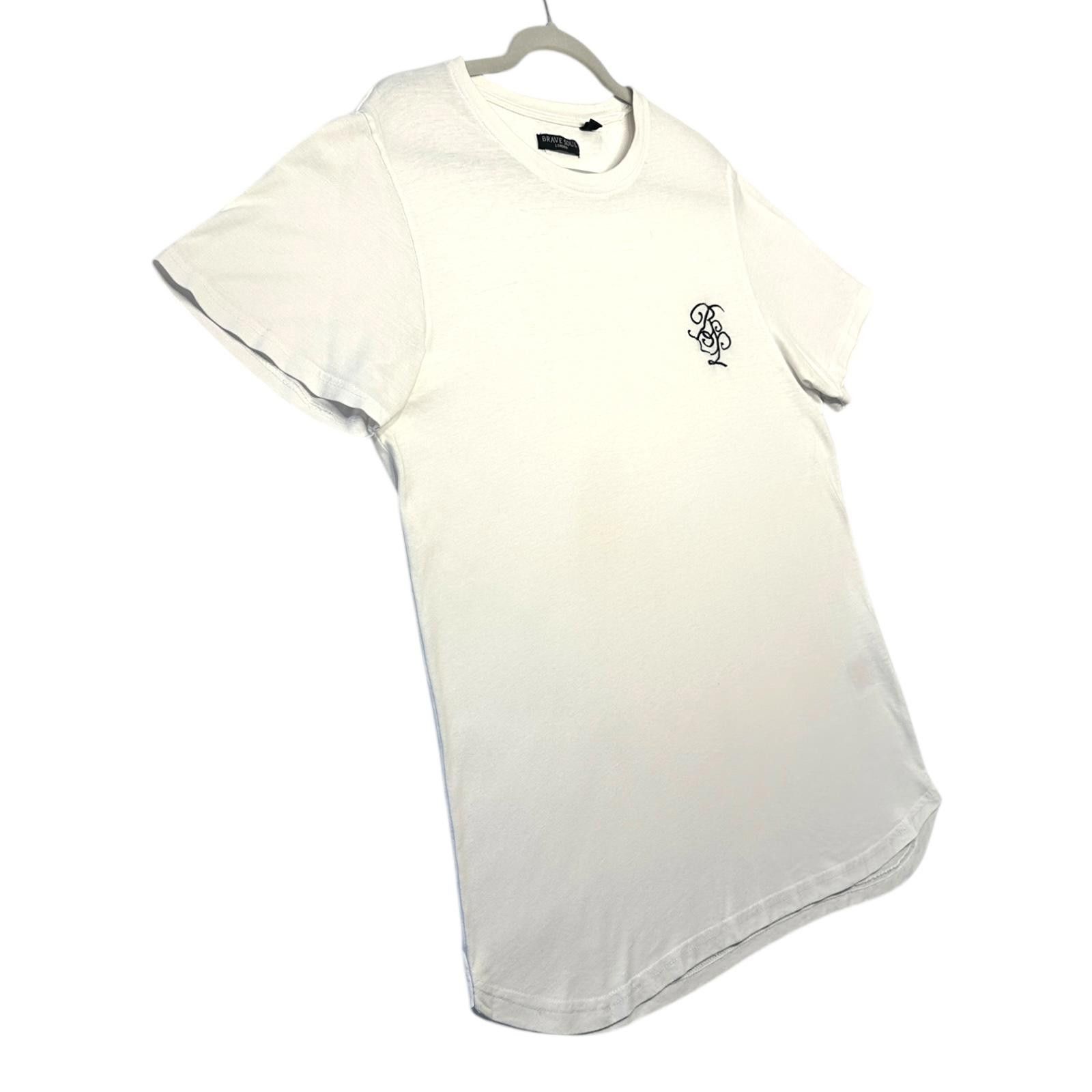 Brave Soul Brave Soul T-Shirt Men's UK Size XL White Short Sleeve Size US XL / EU 56 / 4 - 5 Thumbnail