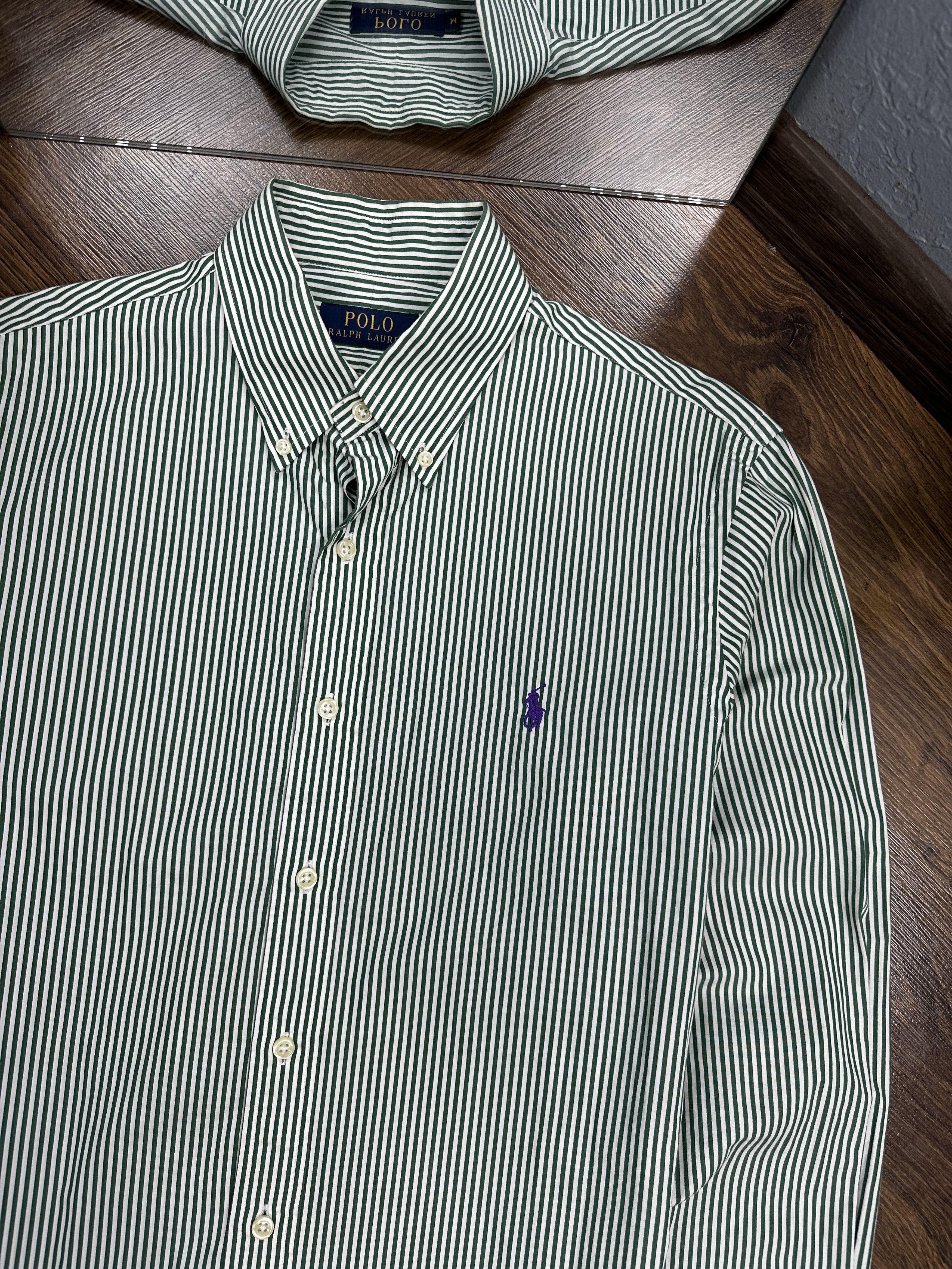 Polo Ralph Lauren × Ralph Lauren Polo Ralph Lauren vintage long sleeve striped shirt y2k Size US M / EU 48-50 / 2 - 2 Thumbnail