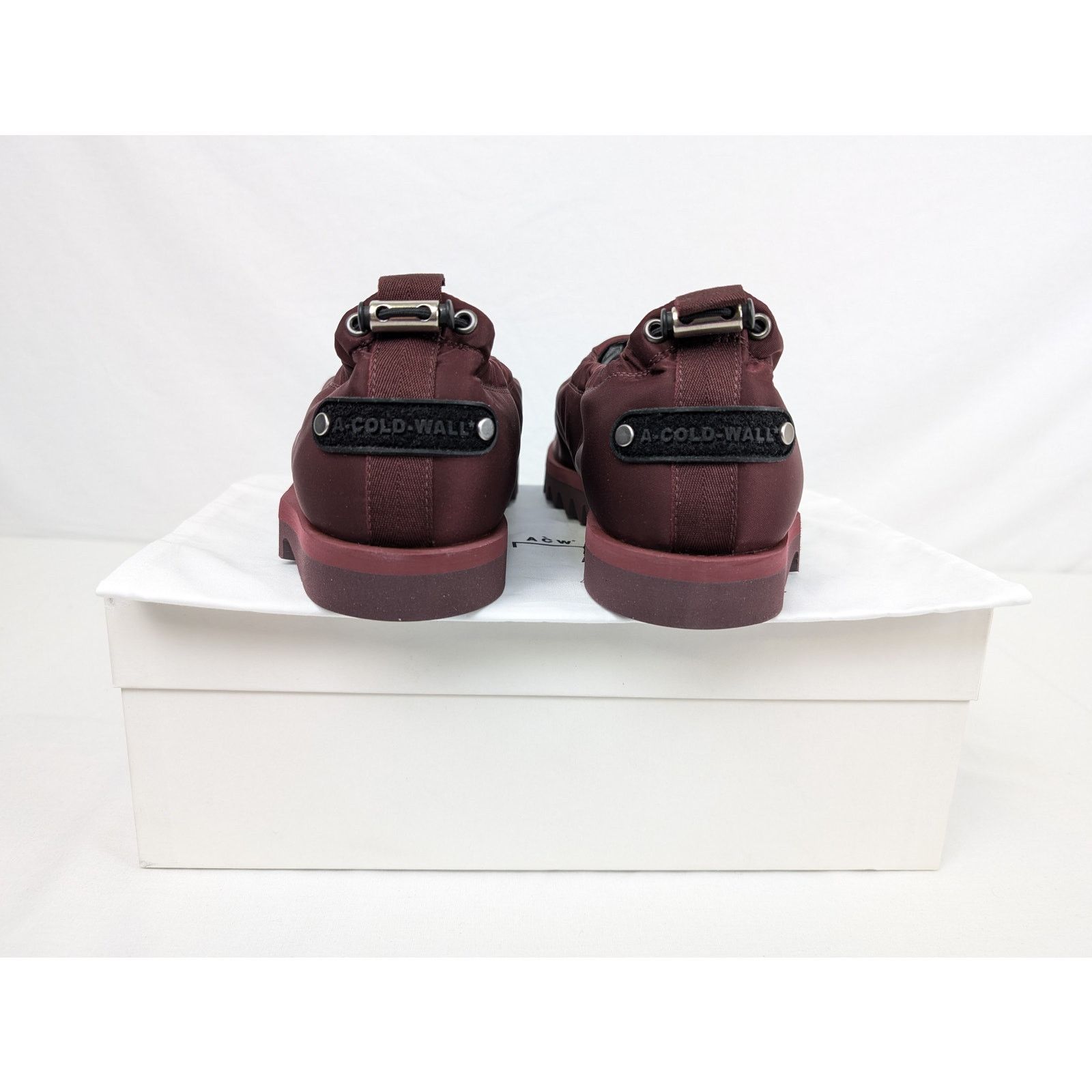 A-COLD-WALL* o1rshd1 Nylon Loafers Red Slip Ons in Maroon 9 UK - 10 US Size US 10 / EU 43 - 17 Thumbnail