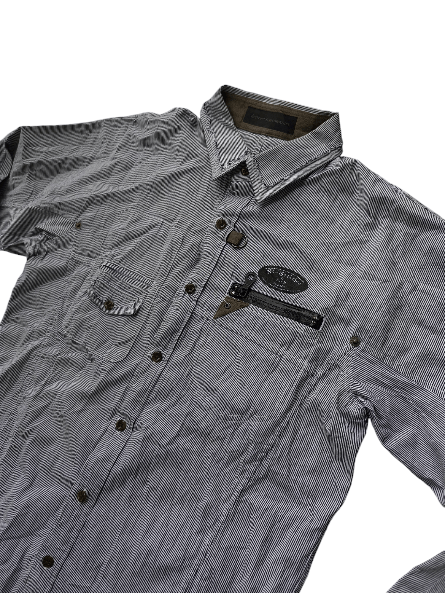 Japanese Brand × PPFM JAPAN PPFM HICKORY STRIPE SHIRT Size US S / EU 44-46 / 1 - 3 Thumbnail