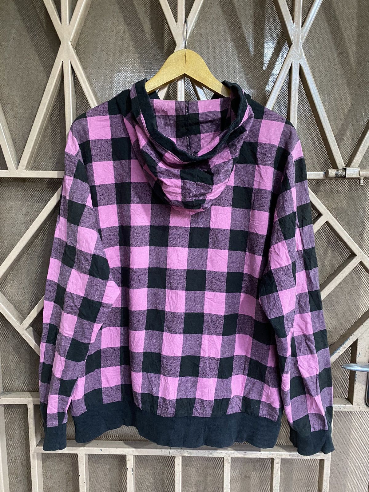 If Six Was Nine 🖤BLACKDAY🖤Steez japanese plaid hoodie kmrii ifsix styled Size US L / EU 52-54 / 3 - 3 Thumbnail