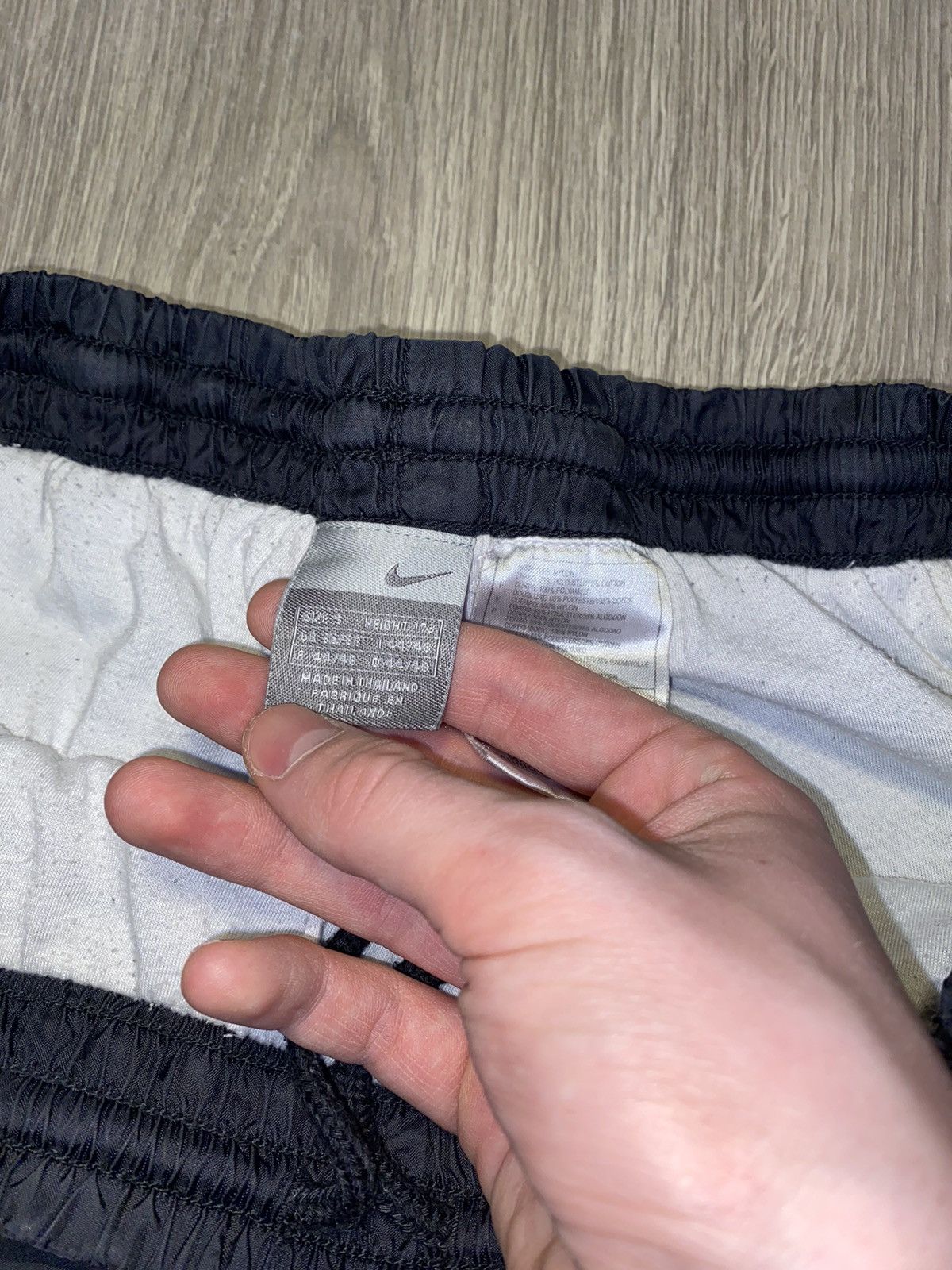 Nike × Vintage Nike Vintage Parachute Y2K Nylon Pants Baggy L M Drill Size US 32 / EU 48 - 4 Thumbnail