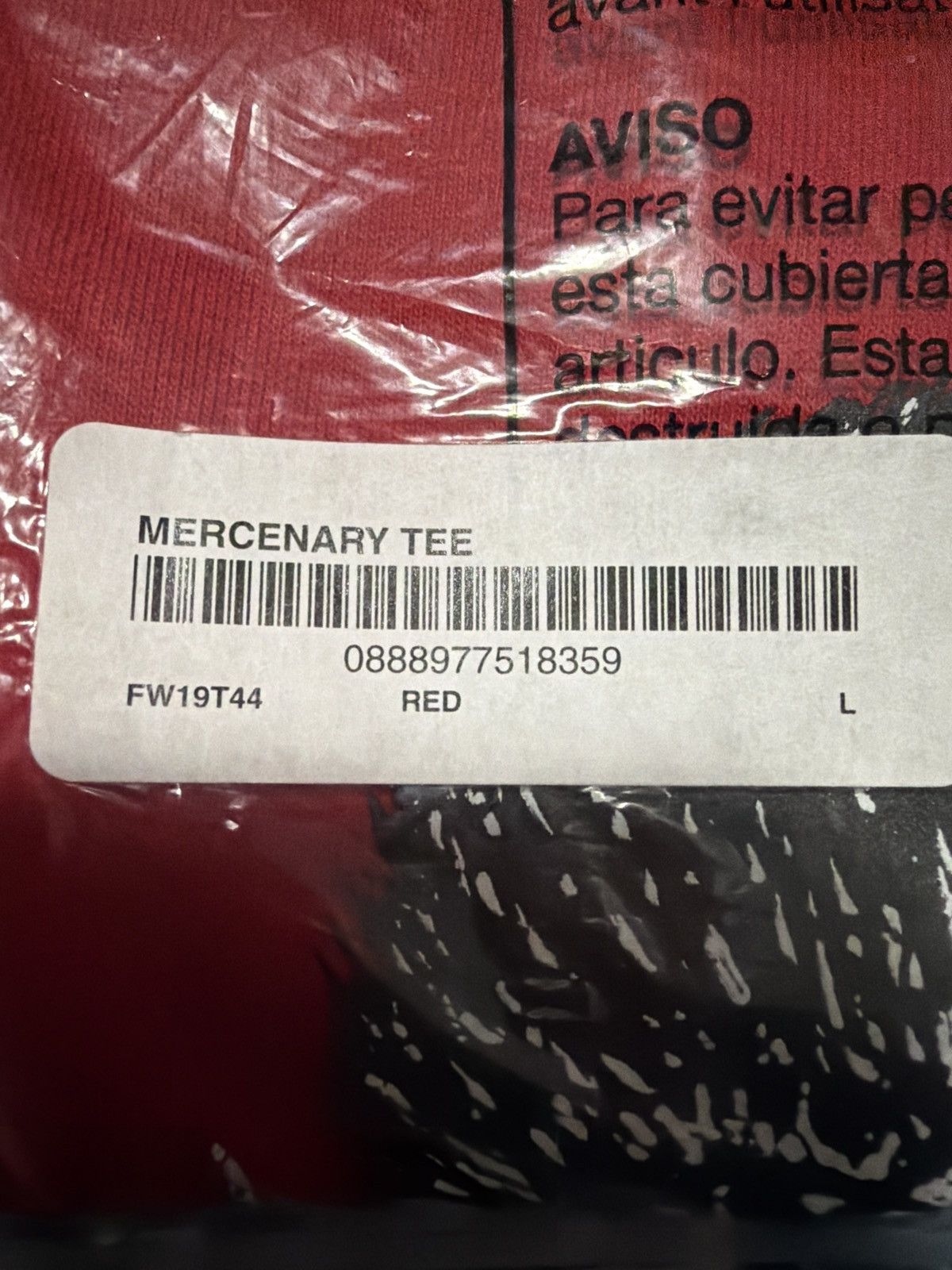 Supreme Supreme Mercenary Tee FW19 Size US L / EU 52-54 / 3 - 3 Thumbnail
