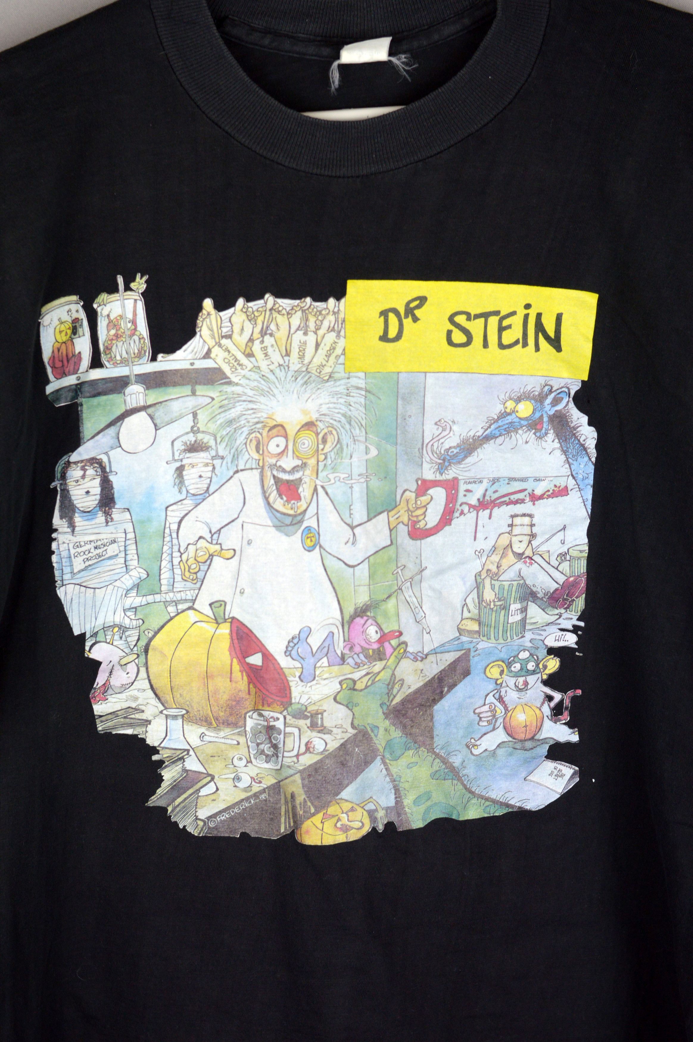 Vintage Vintage Helloween Dr Stein 1988 t shirt Size US L / EU 52-54 / 3 - 2 Thumbnail