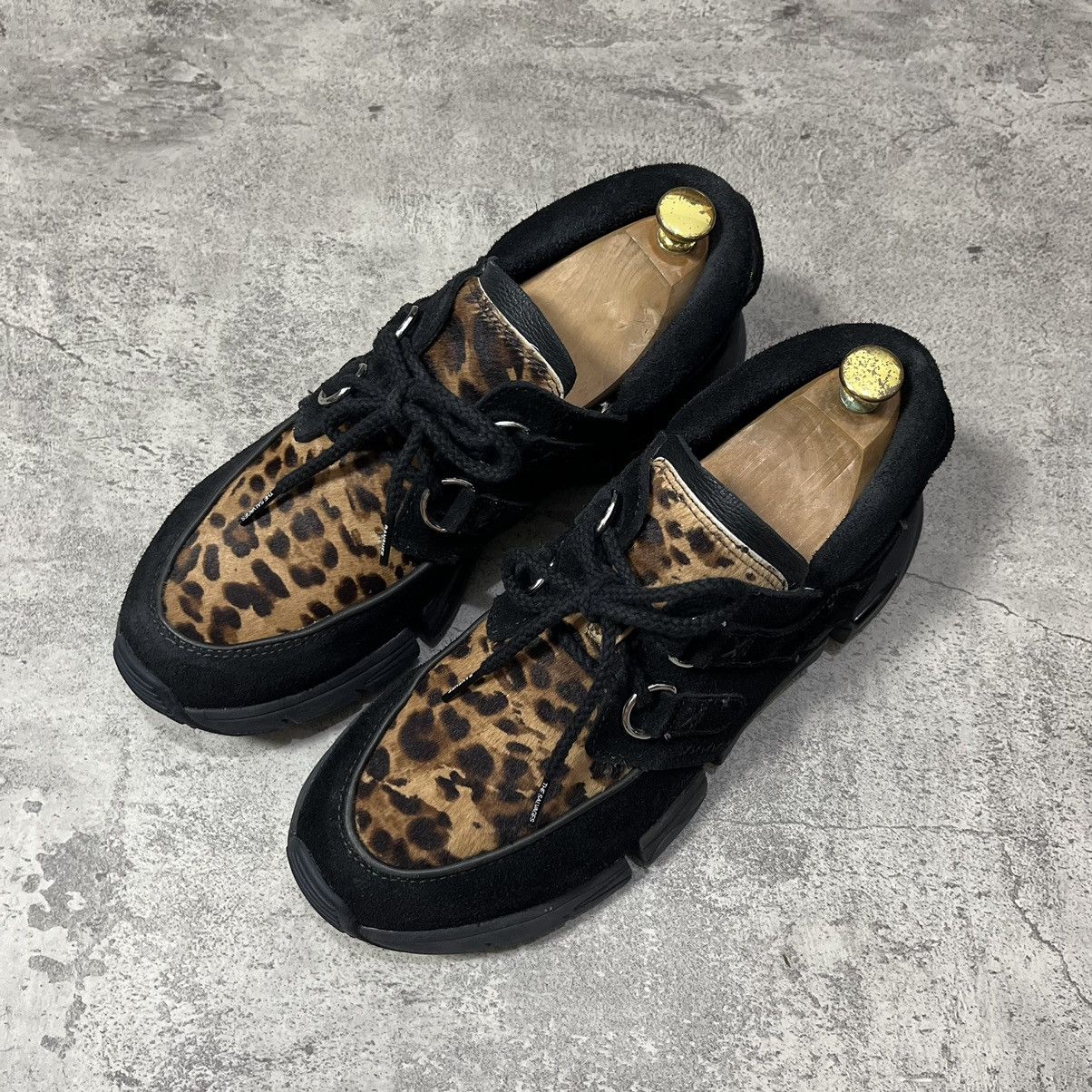 The Salvages The Salvages BANSHEE Leopard Pony Hair Creeper Vibram Size US 10 / EU 43 - 3 Thumbnail