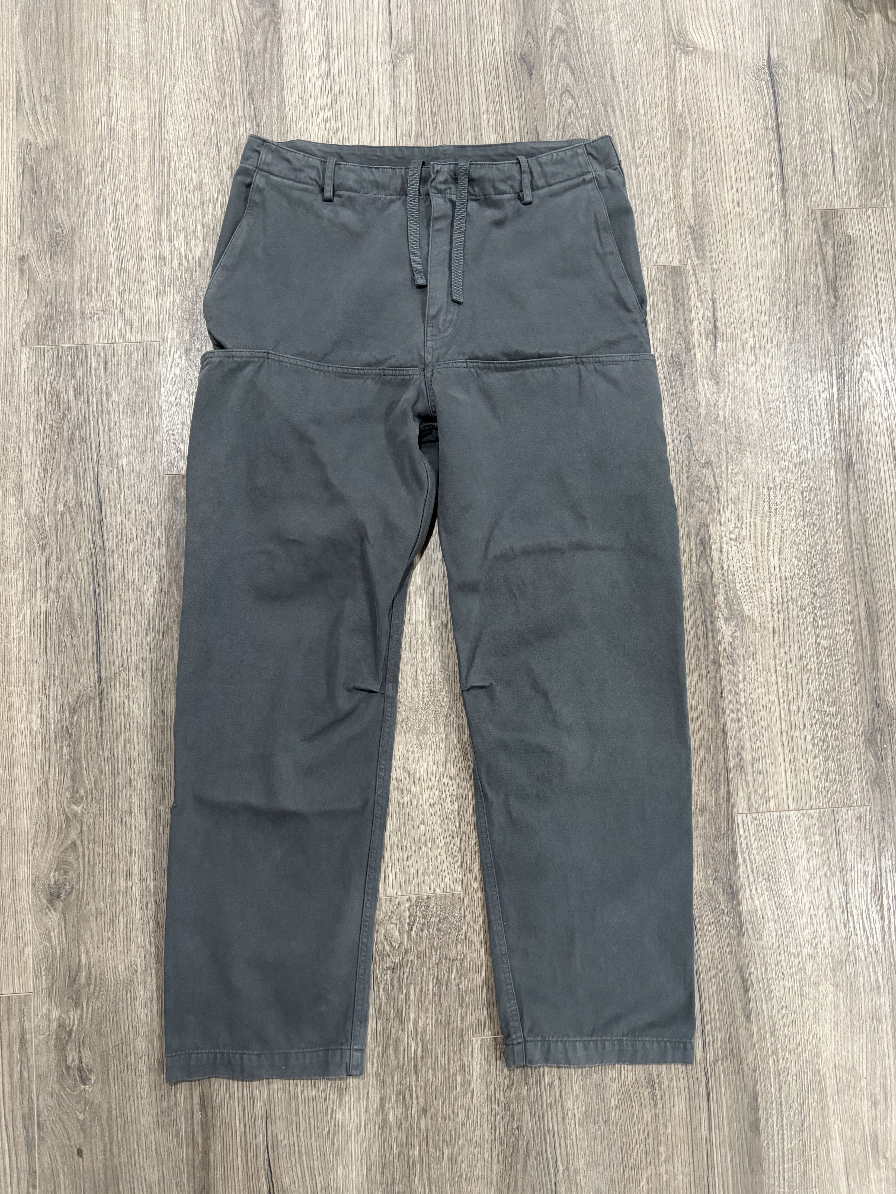Gap × Kanye West YEEZY GAP SATEEN CARGO PANTS - GREEN - FREE 