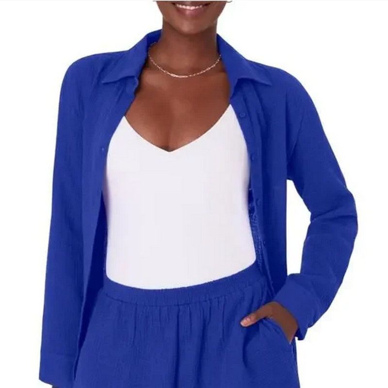 Other Andie Swim Corvo Button Up Size XS NWOT Size XS / US 0-2 / IT 36-38 - 3 Thumbnail