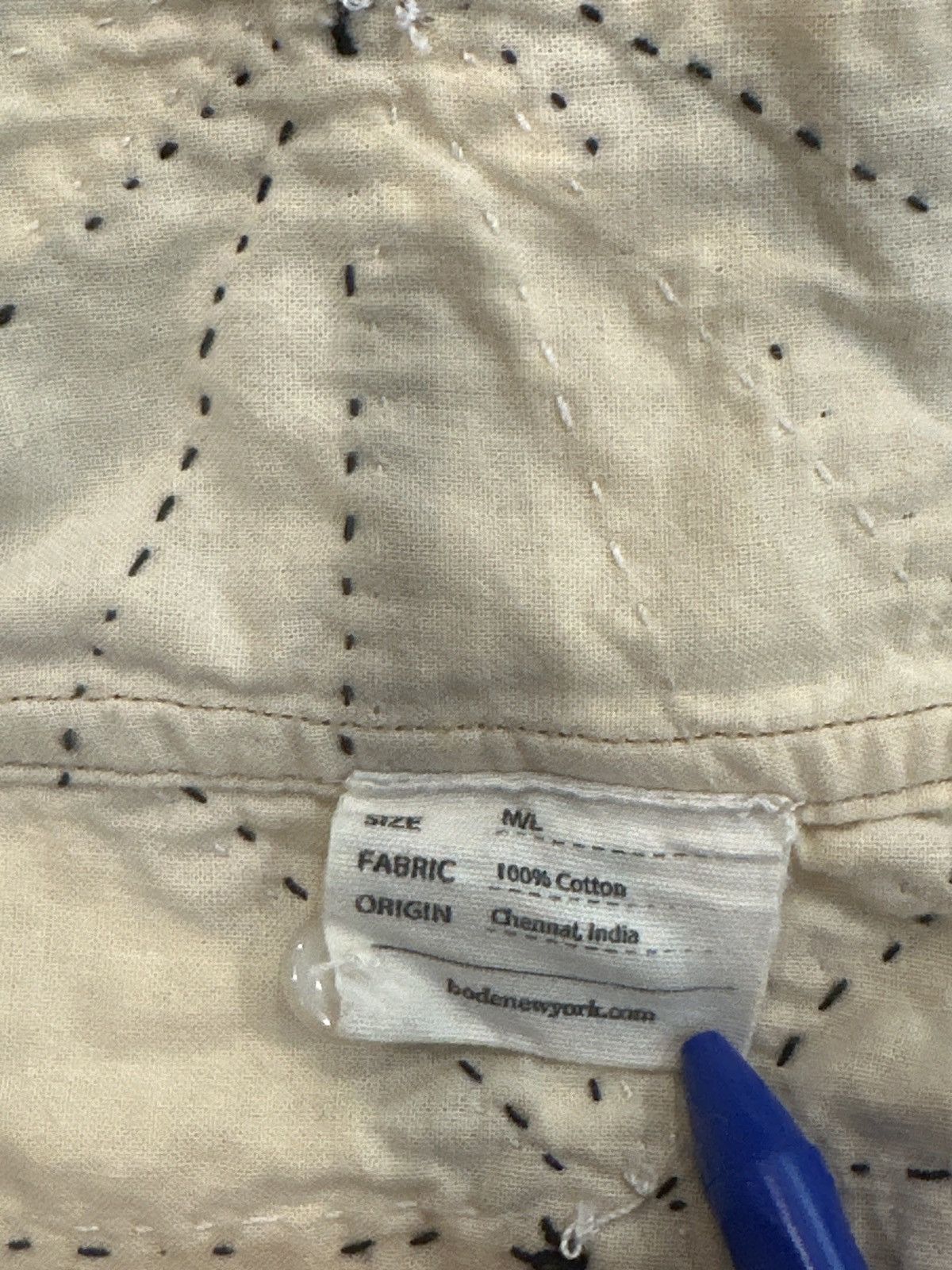 Bode BODE cotton homer quilt shirts Size US M / EU 48-50 / 2 - 5 Thumbnail