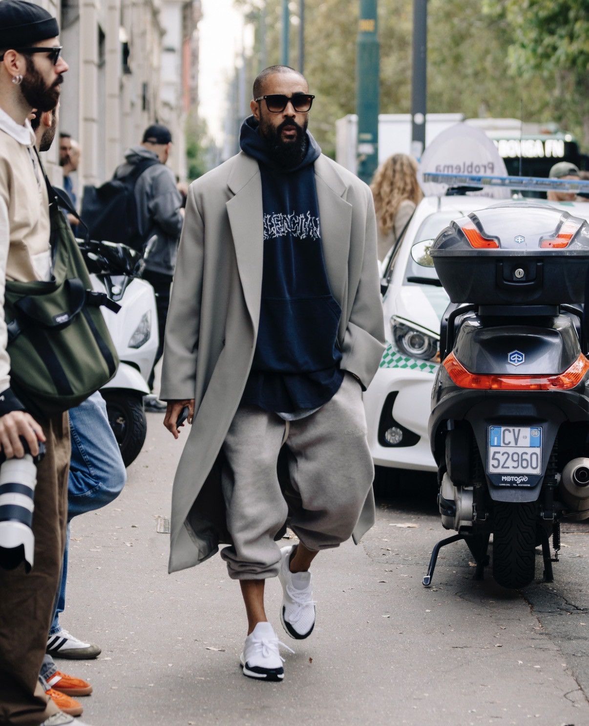 Fear of God Fear of god Eternal Wool OverCoat Cement Heather Size US M / EU 48-50 / 2 - 3 Thumbnail