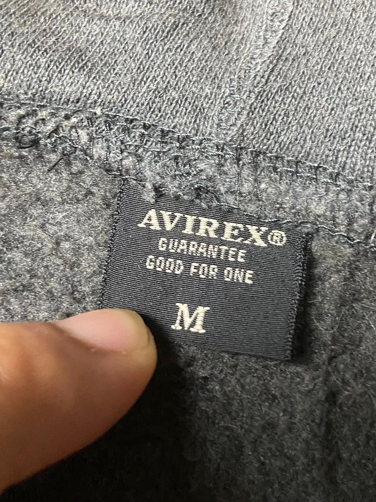 Avirex Avirex Flight Surgeon Zip Up Hoodie Jacket (170) Size US M / EU 48-50 / 2 - 8 Thumbnail