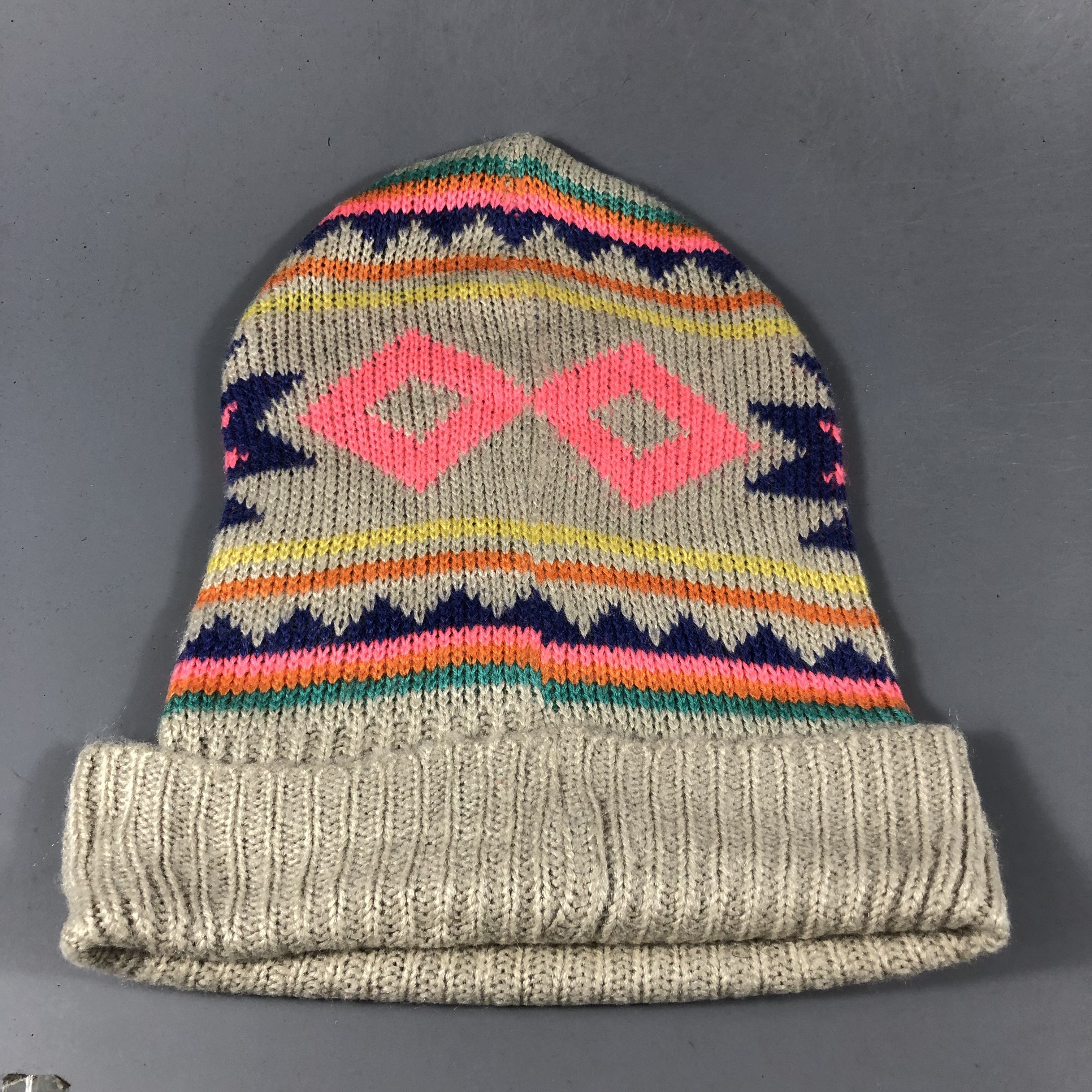 Forever 21 Forever21 Navajo Beanie Snowcap Snow Hat B1054 Size ONE SIZE - 4 Thumbnail