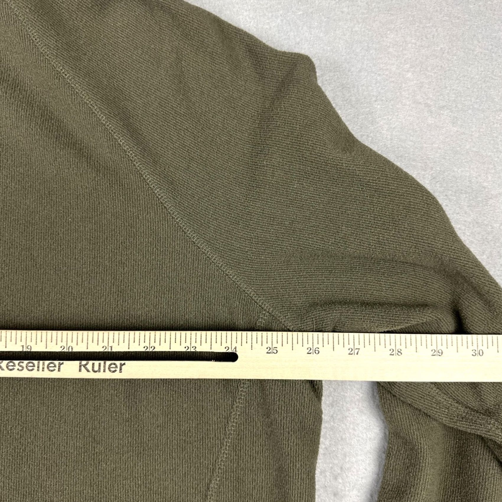 Vintage REI Sweater Men 2XL Green Waffle Knit Fleece Mock Neck Long Sleeve Pullover XXL Size US XXL / EU 58 / 5 - 6 Thumbnail