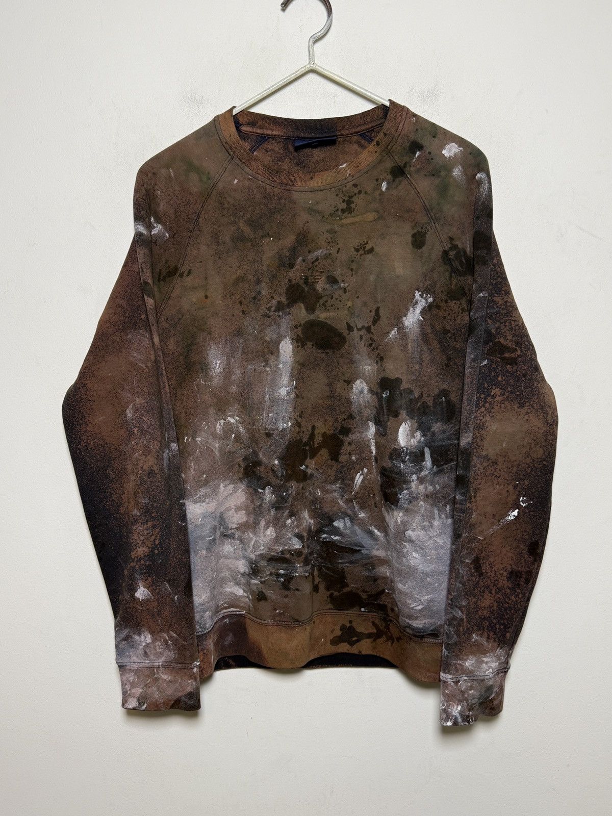 Giorgio Armani Vintage Armani Jeans painters crewneck sweatshirt Size US S / EU 44-46 / 1 - 7 Thumbnail