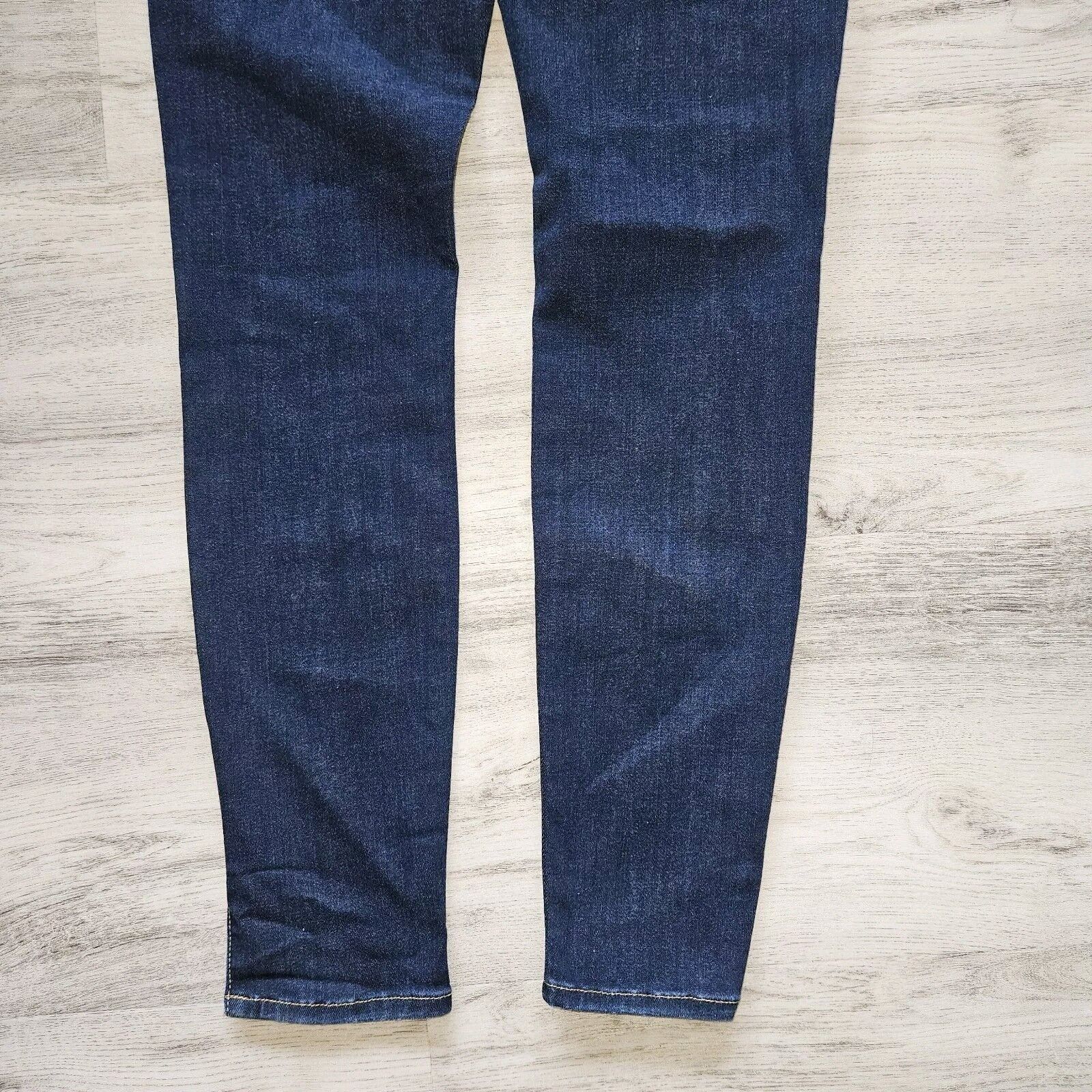 Frame Frame Jeans Women 25 Le High Skinny Split Hem Mid Rise Blue Size 25" / US 0 / IT 36 - 10 Thumbnail