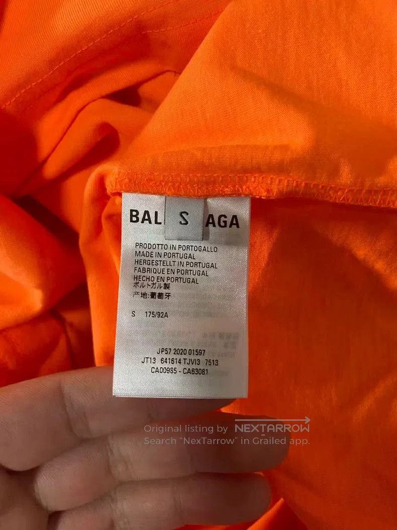 Balenciaga Balenciaga Seven Language Short Sleeve Tee. Size US S / EU 44-46 / 1 - 5 Thumbnail