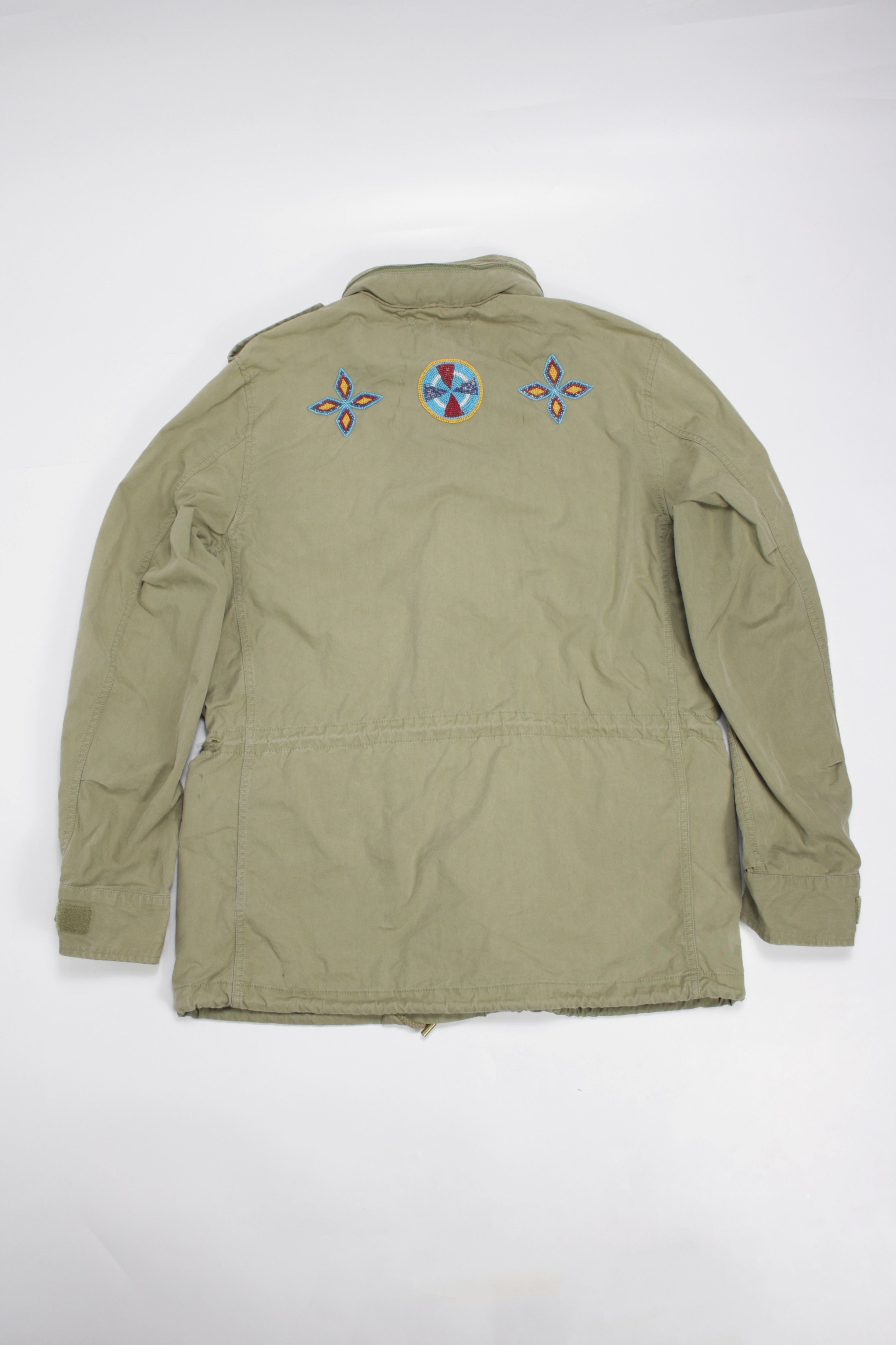 Polo Ralph Lauren × Vintage Polo Denim & Supply Beaded M6 Military Field Jacket Size M / US 6-8 / IT 42-44 - 7 Thumbnail