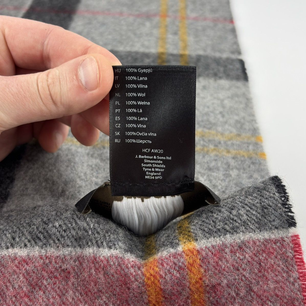 Barbour Barbour Scarf 100% wool Size ONE SIZE - 9 Thumbnail