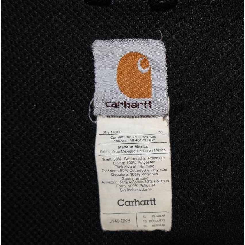 Carhartt Vintage 90s Carhartt Jacket Thermal Lined Mens XL J168 DKB Size US XL / EU 56 / 4 - 3 Thumbnail
