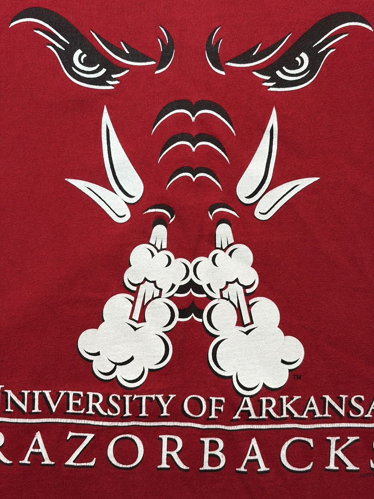 Delta Vintage Arkansas Razorbacks Shirt NCAA Football Delta 90s Size US L / EU 52-54 / 3 - 2 Thumbnail