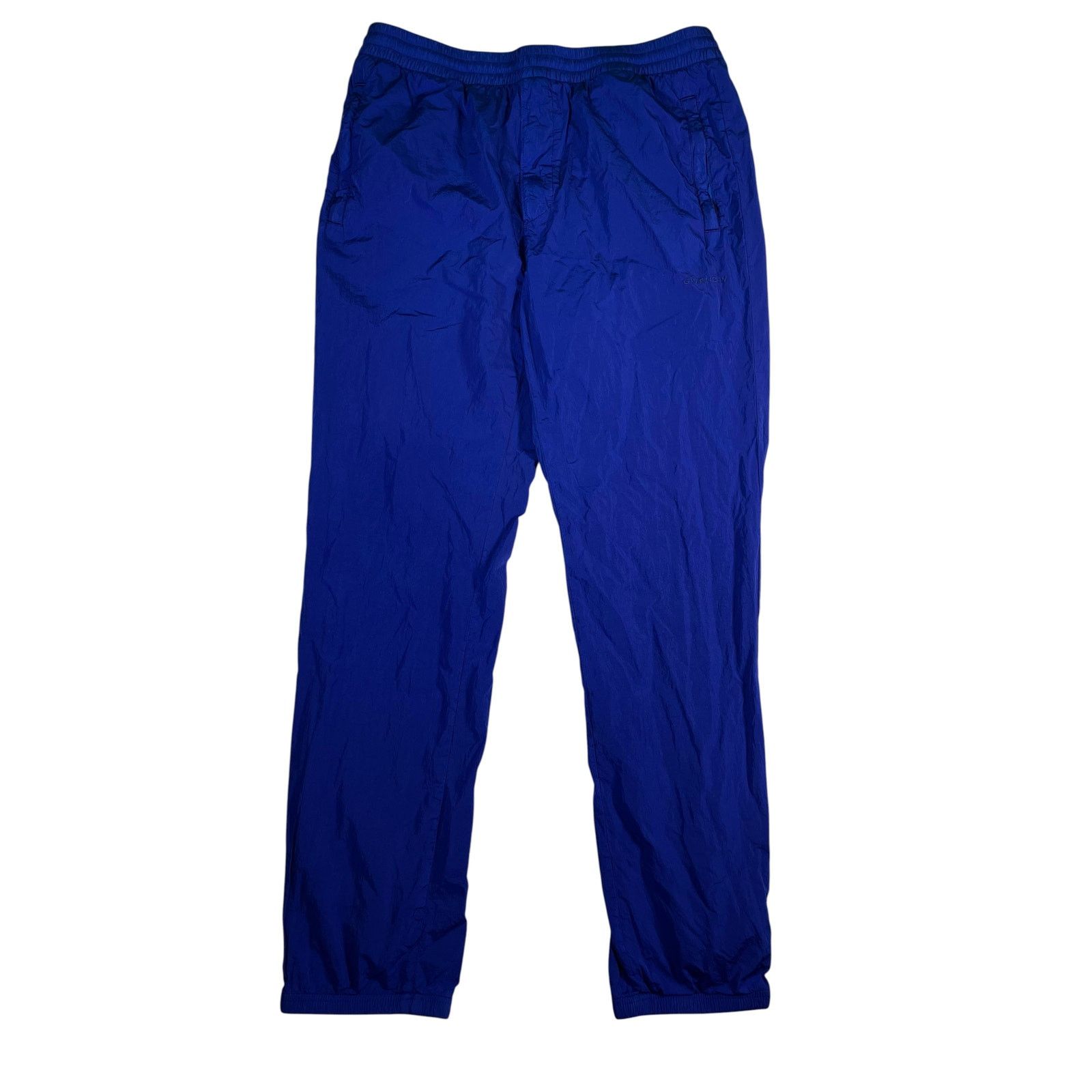 Givenchy Givenchy Blue Nylon Track Pants Size US 36 / EU 52 - 1 Thumbnail