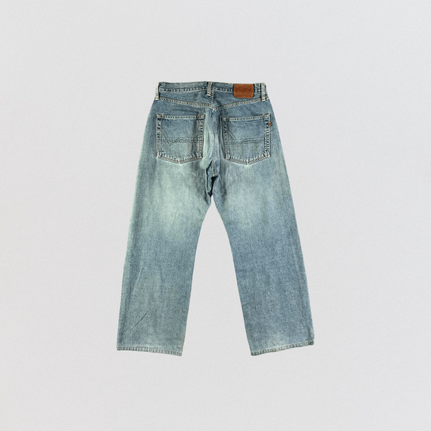 Edwin Vintage Light Wash Edwin 505 Selvedge Jeans-JM3576 Size US 32 / EU 48 - 2 Thumbnail