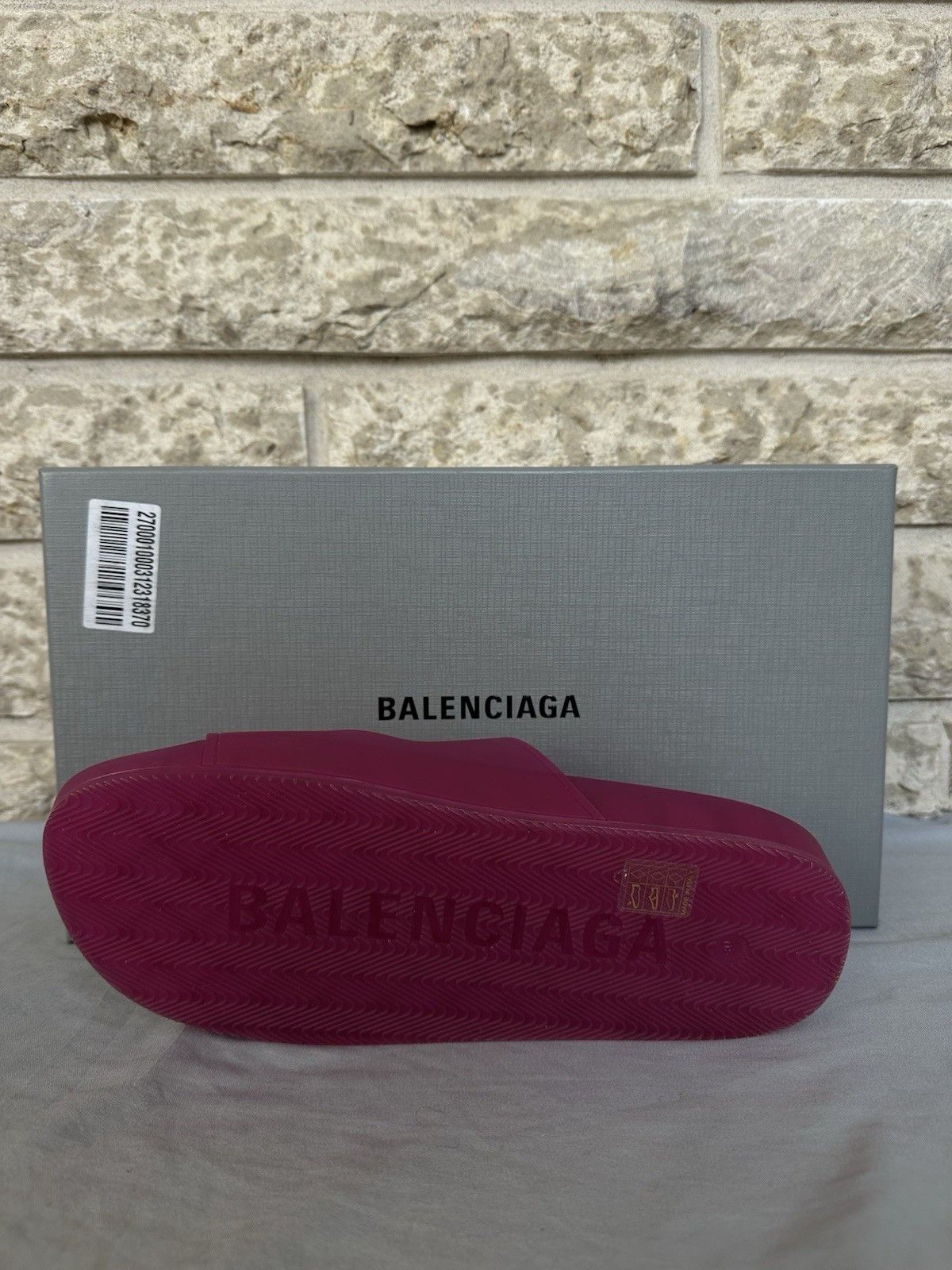 Balenciaga Balenciaga Mallorca Sandal Pink Retail $495 Size US 9 / IT 39 - 2 Thumbnail
