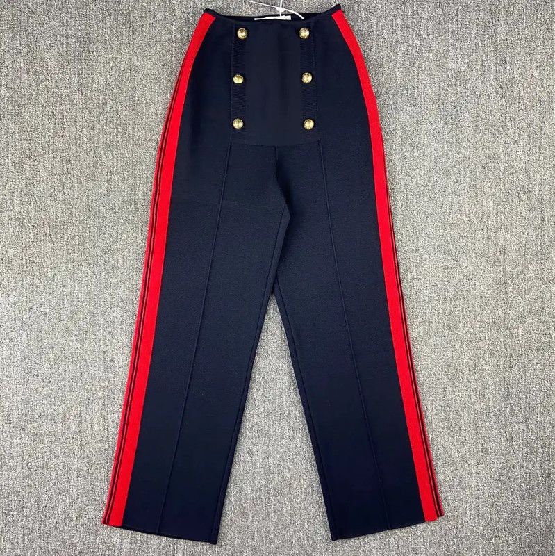 Dior Dior Black Wool Casual Pants XS 0089 Size 22" - 1 Thumbnail