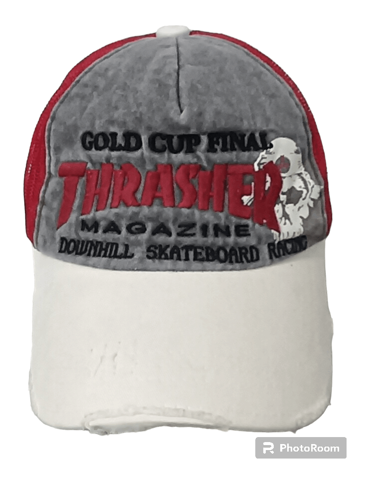 VINTAGE TRASHER MAGAZINE GOLD CUP FINAL 2005 TRUCKER HAT