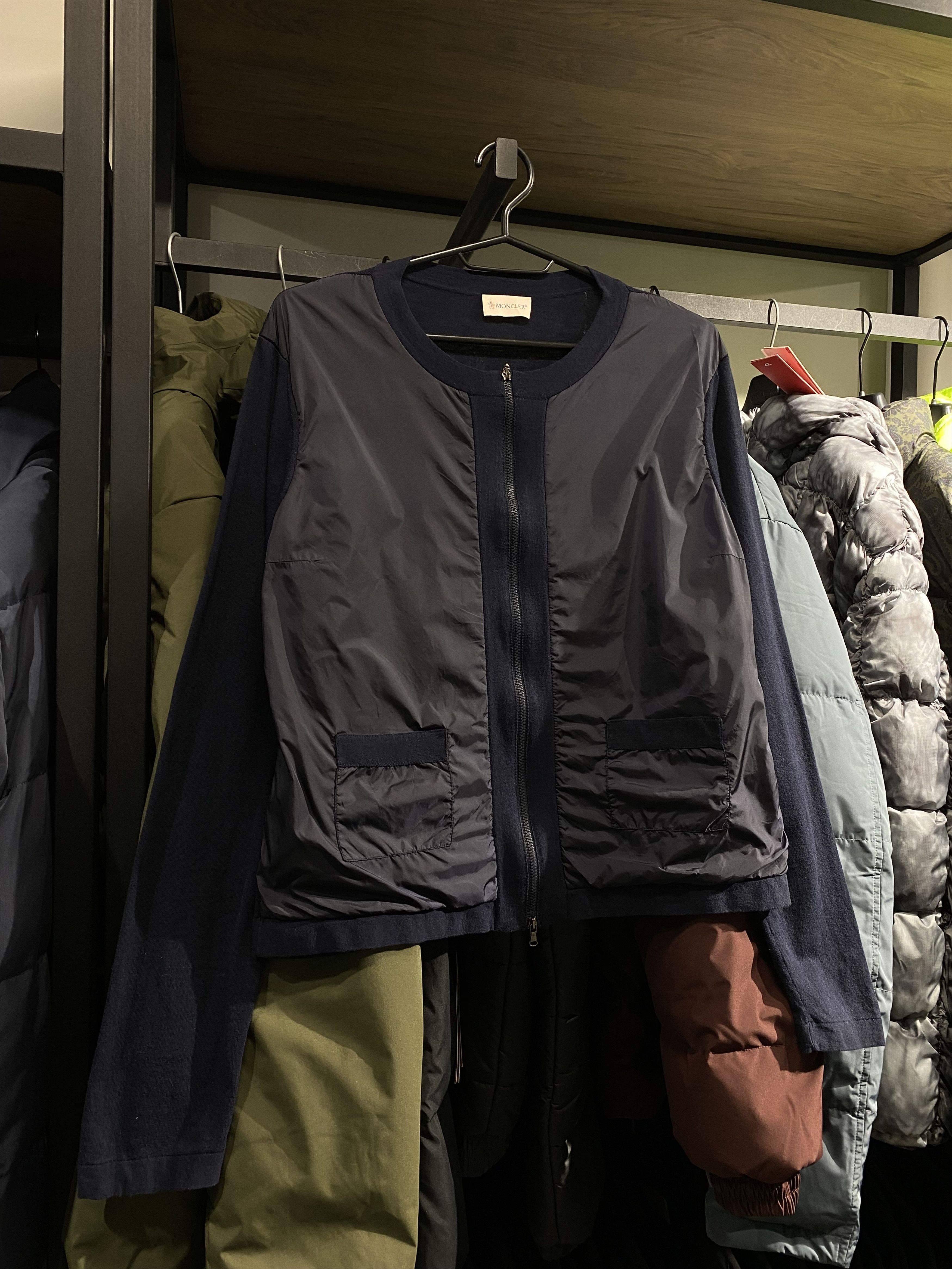 Moncler Moncler Maglia Tricot Alla Coreana cardigan Jacket Size M / US 6-8 / IT 42-44 - 3 Thumbnail