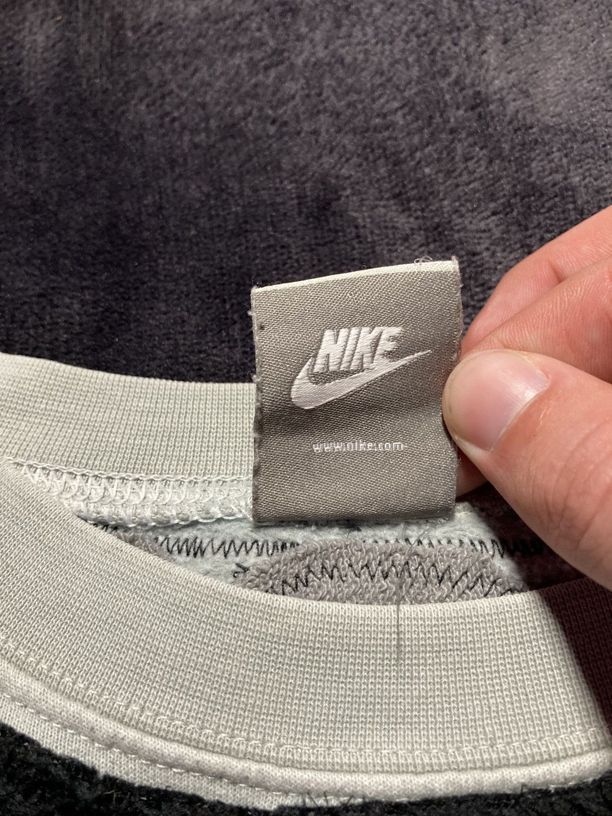 Nike × Vintage ⛩️Nike sweatshirt custom vintage y2k center logo spider web Size US L / EU 52-54 / 3 - 7 Thumbnail