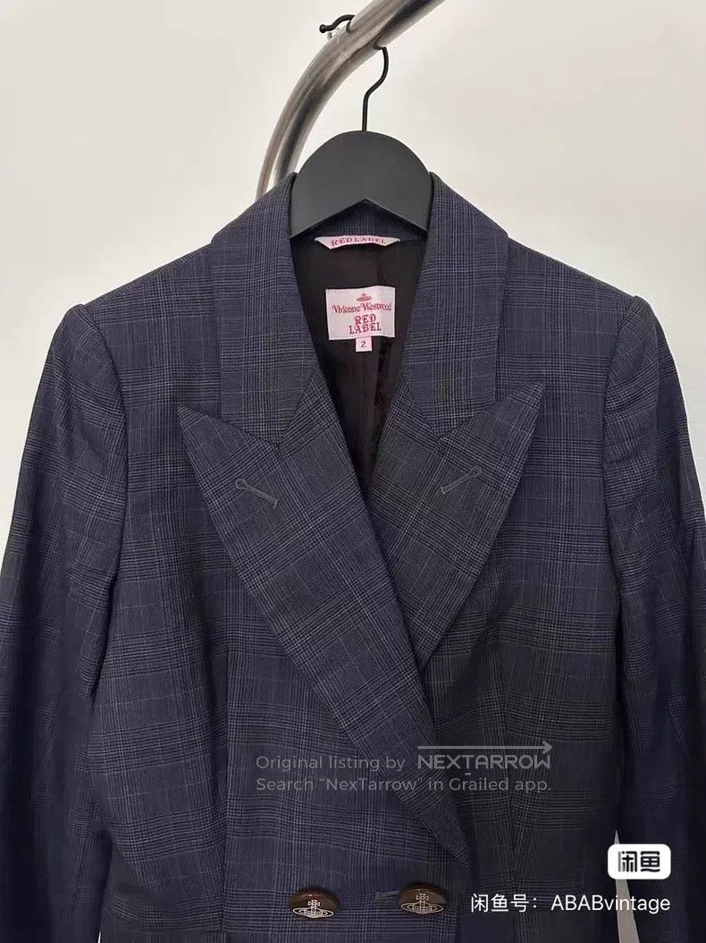 Vivienne Westwood Vivienne Westwood Classic Tartan Wool Plaid Collar Jacket Size M / US 6-8 / IT 42-44 - 3 Thumbnail