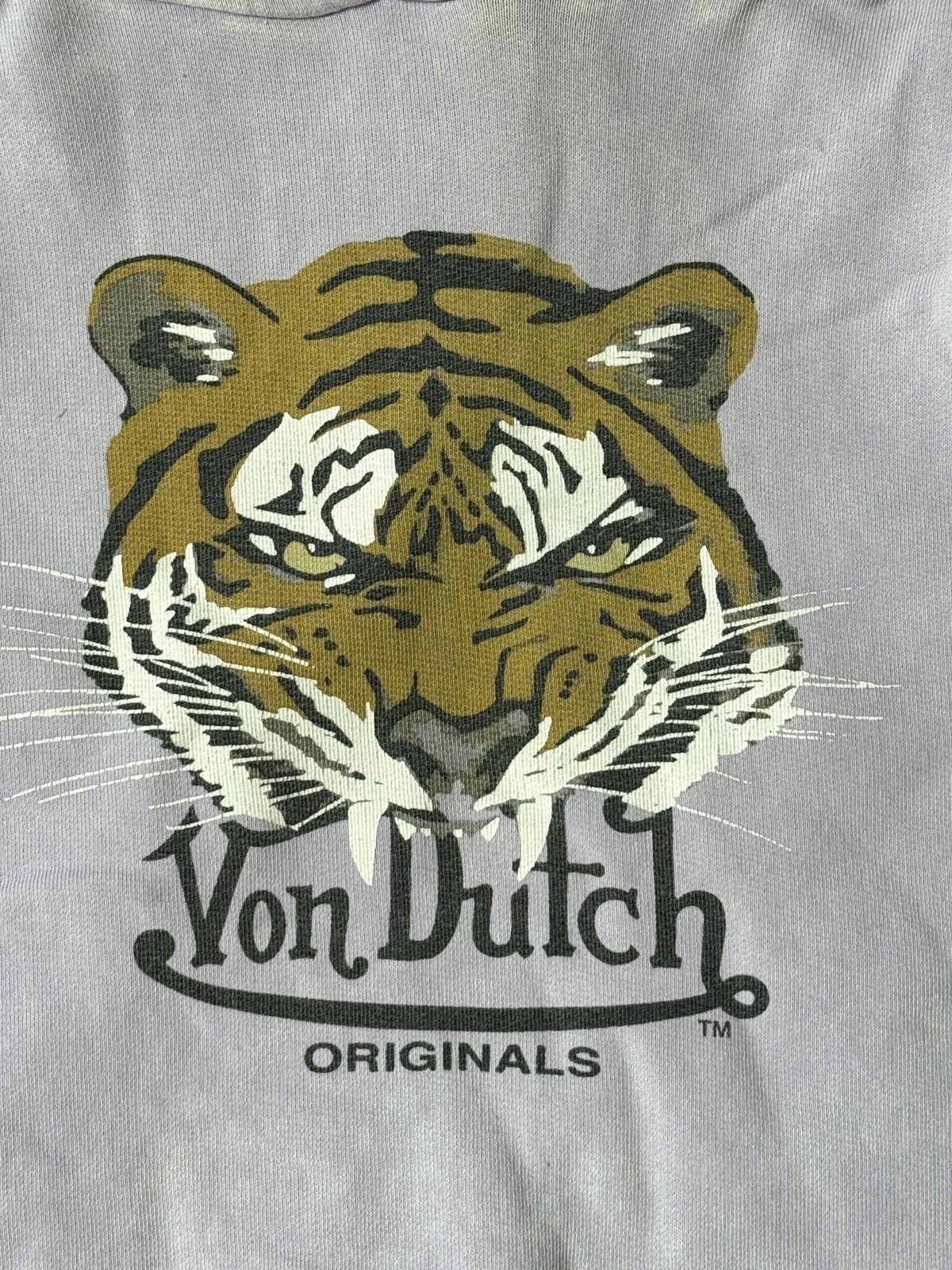 Von Dutch VON DUTCH TIGER TIE DYE WASHED OVERSIZED HOODIE Size US M / EU 48-50 / 2 - 4 Thumbnail