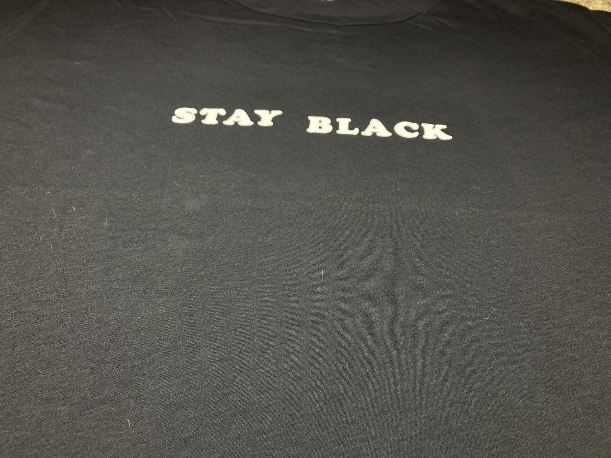 Willy Chavarria SS16 Willy Chavarria Stay Black Slogan Race Politics Baggy Size US L / EU 52-54 / 3 - 3 Thumbnail