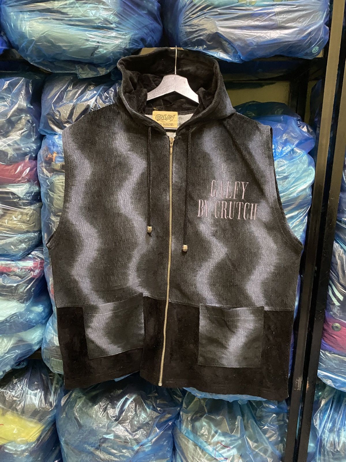 Other VINTAGE GALFY BY CRUTCH VEST HOODIE Size US L / EU 52-54 / 3 - 1 Thumbnail