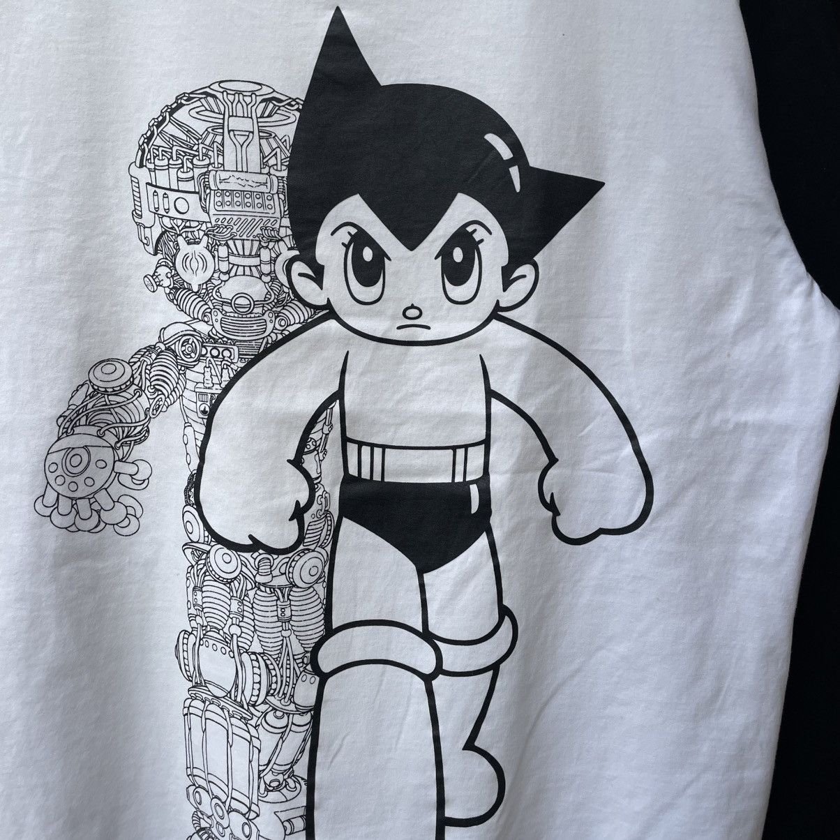 Anime 🔥🇯🇵Vintage Astro Boy Japan Made Big Image Long Sleves Tee Size US M / EU 48-50 / 2 - 7 Thumbnail