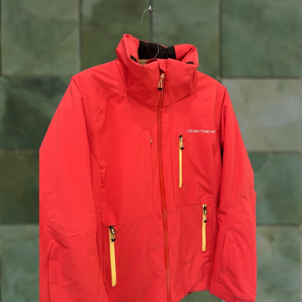 Obermeyer VINTAGE Obermeyer Pink Zip Ski Jacket Women 8 Jacket Pink Ski Women 8 Zip Obermeyer Womens 8 Size M / US 6-8 / IT 42-44 - 1 Thumbnail