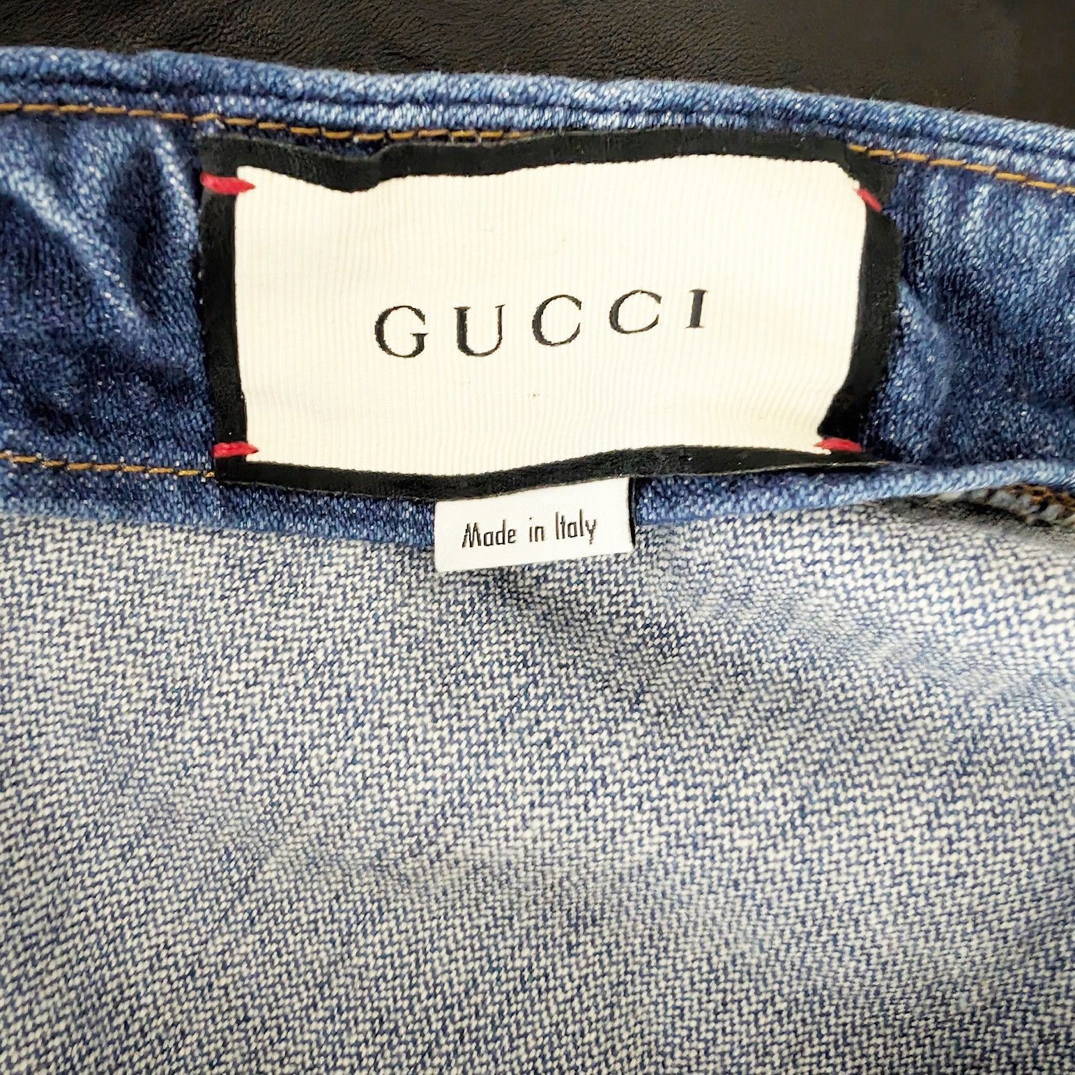 Gucci Gucci Marble Washed Cotton Stretch Size 25" / US 0 / IT 36 - 3 Thumbnail