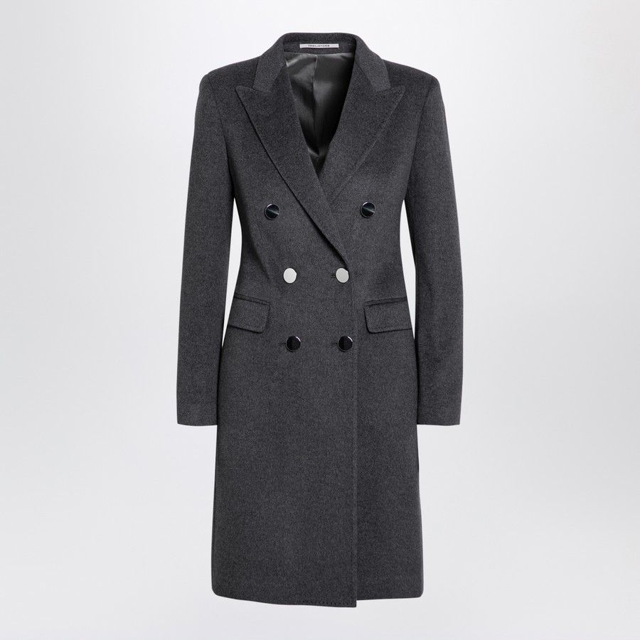 Tagliatore o1d2blof1024 Double-Breasted Cashmere Coat In Grey Size S / US 4 / IT 40 - 1 Thumbnail