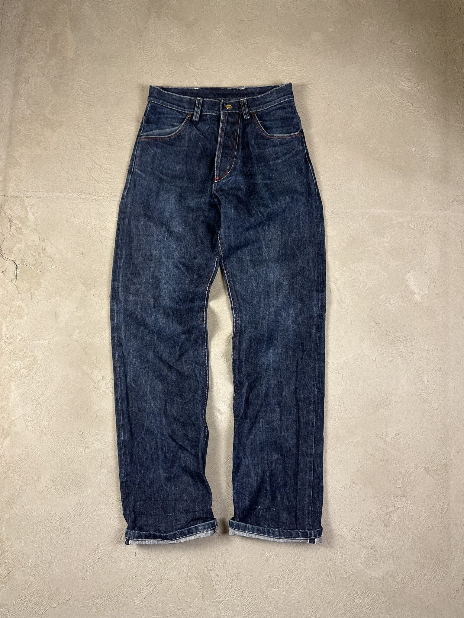RRP 280€ Selvedge Japanese Berlin Denim Oversized Pants