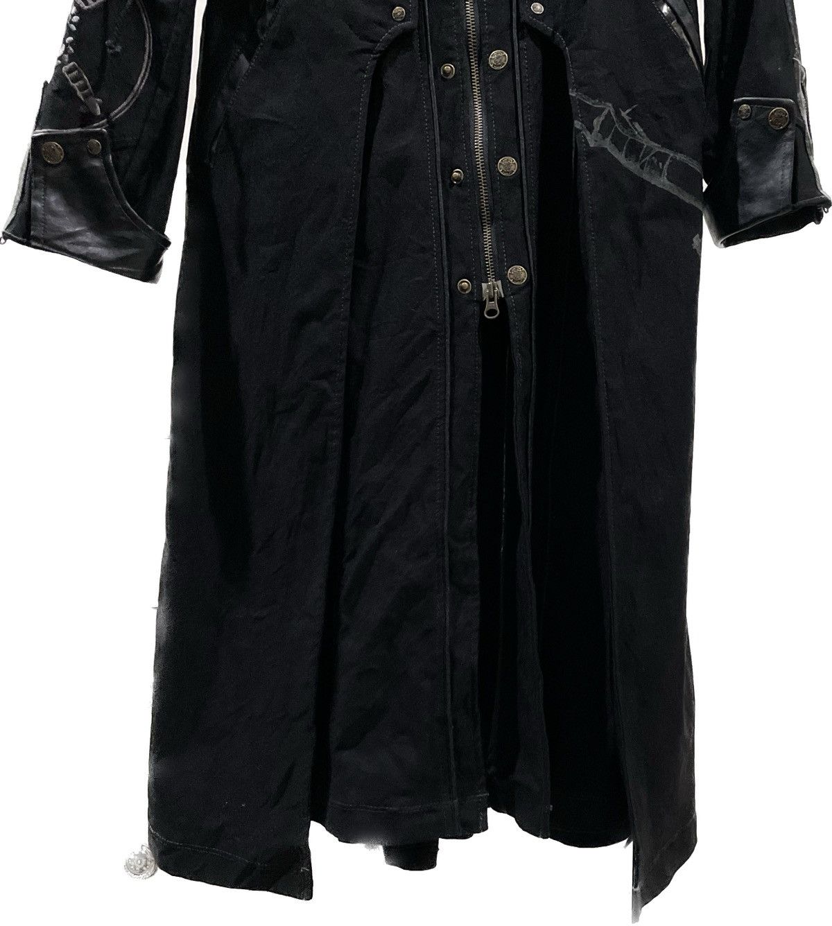 Cloak × Japanese Brand Rare🔥 Ozz Conte Japanese Samurai Long Punk Jacket Size ONE SIZE - 7 Thumbnail
